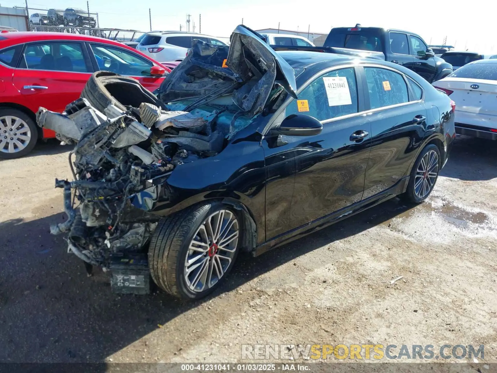 2 Photograph of a damaged car 3KPF44ACXRE771567 KIA FORTE 2024