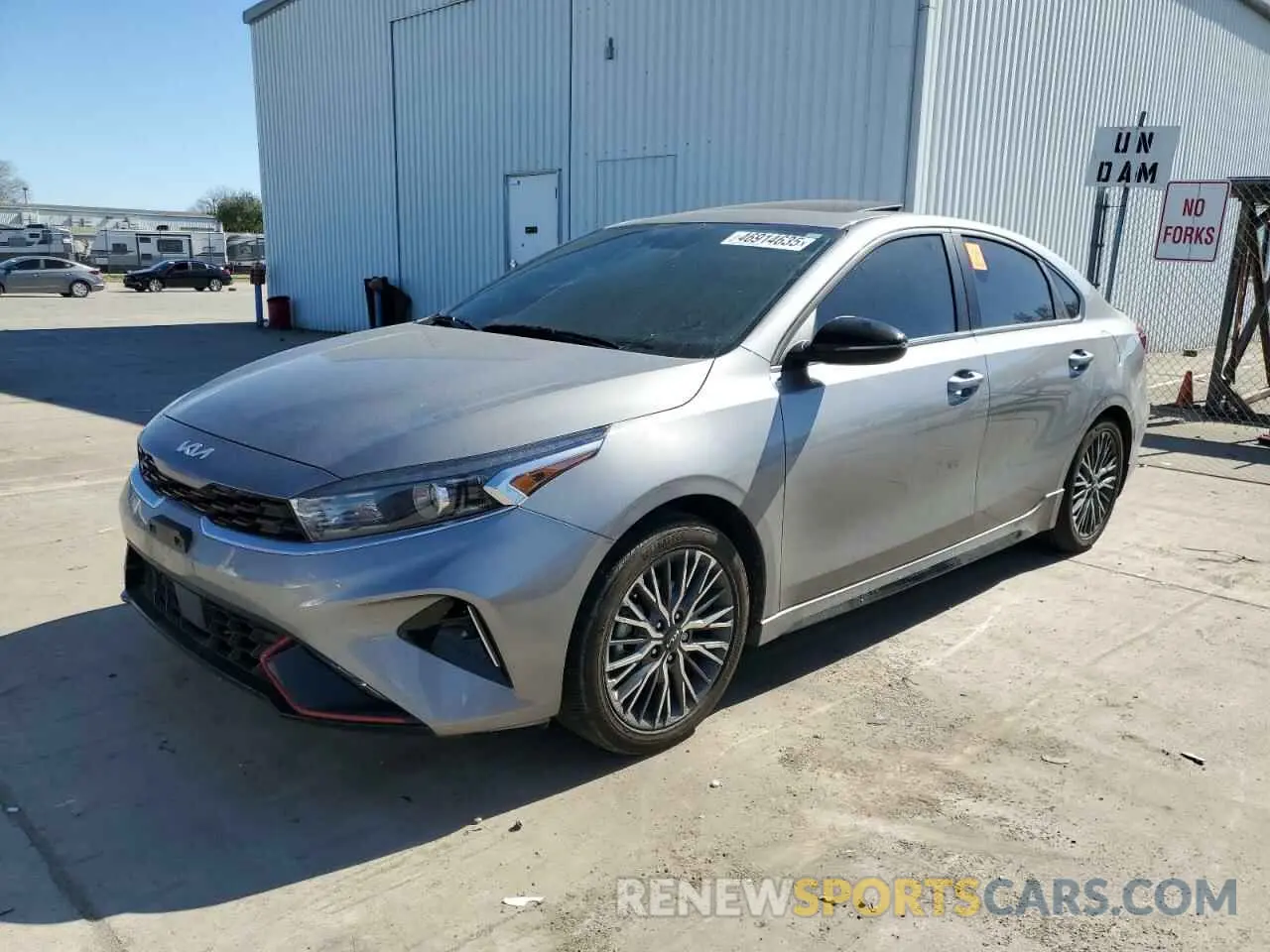 1 Photograph of a damaged car 3KPF54AD0RE712629 KIA FORTE 2024