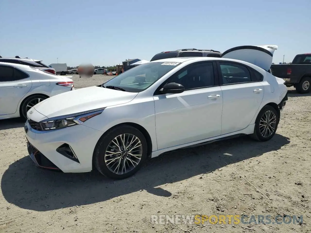 1 Photograph of a damaged car 3KPF54AD0RE720276 KIA FORTE 2024