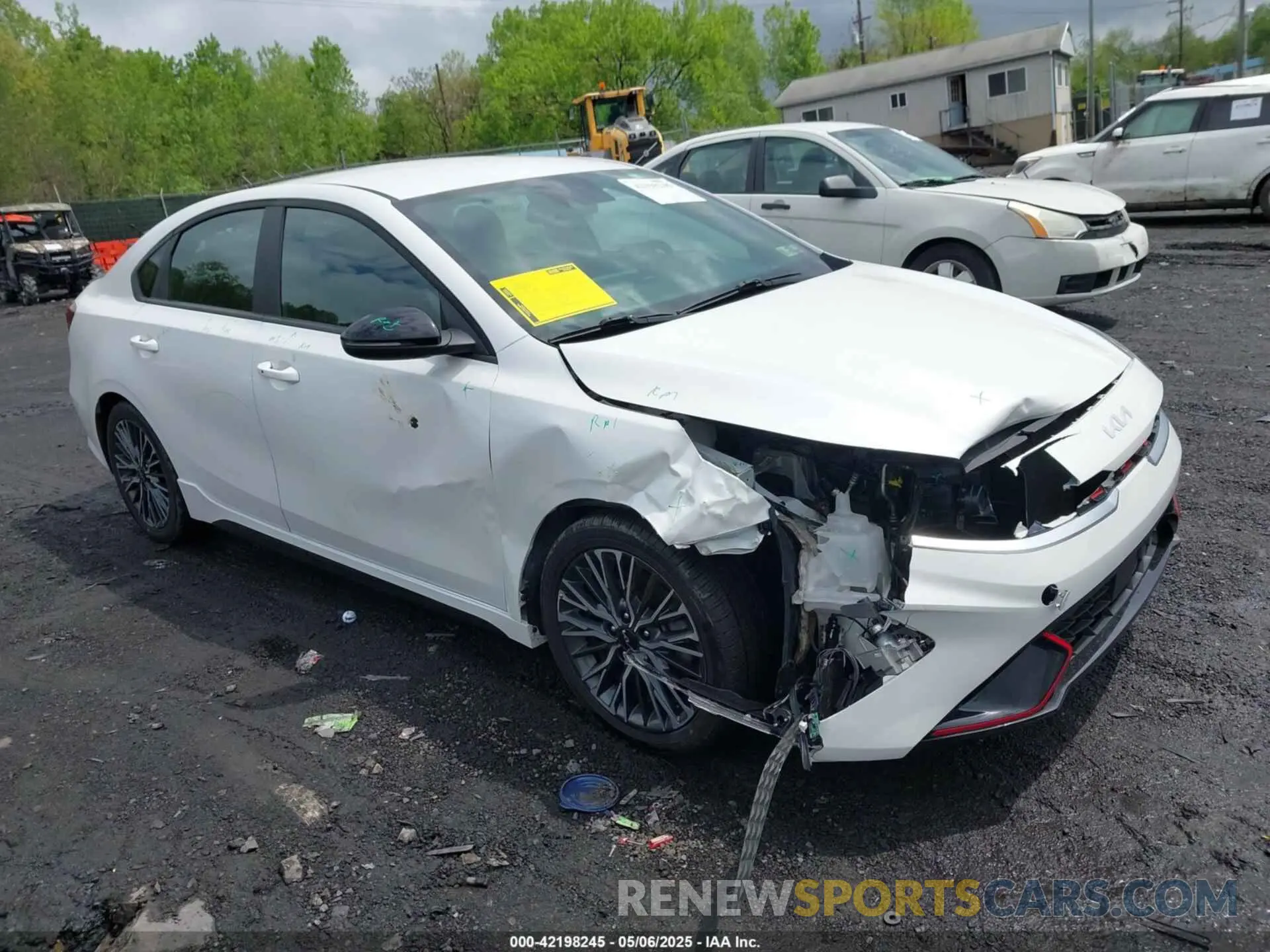 1 Photograph of a damaged car 3KPF54AD0RE744545 KIA FORTE 2024