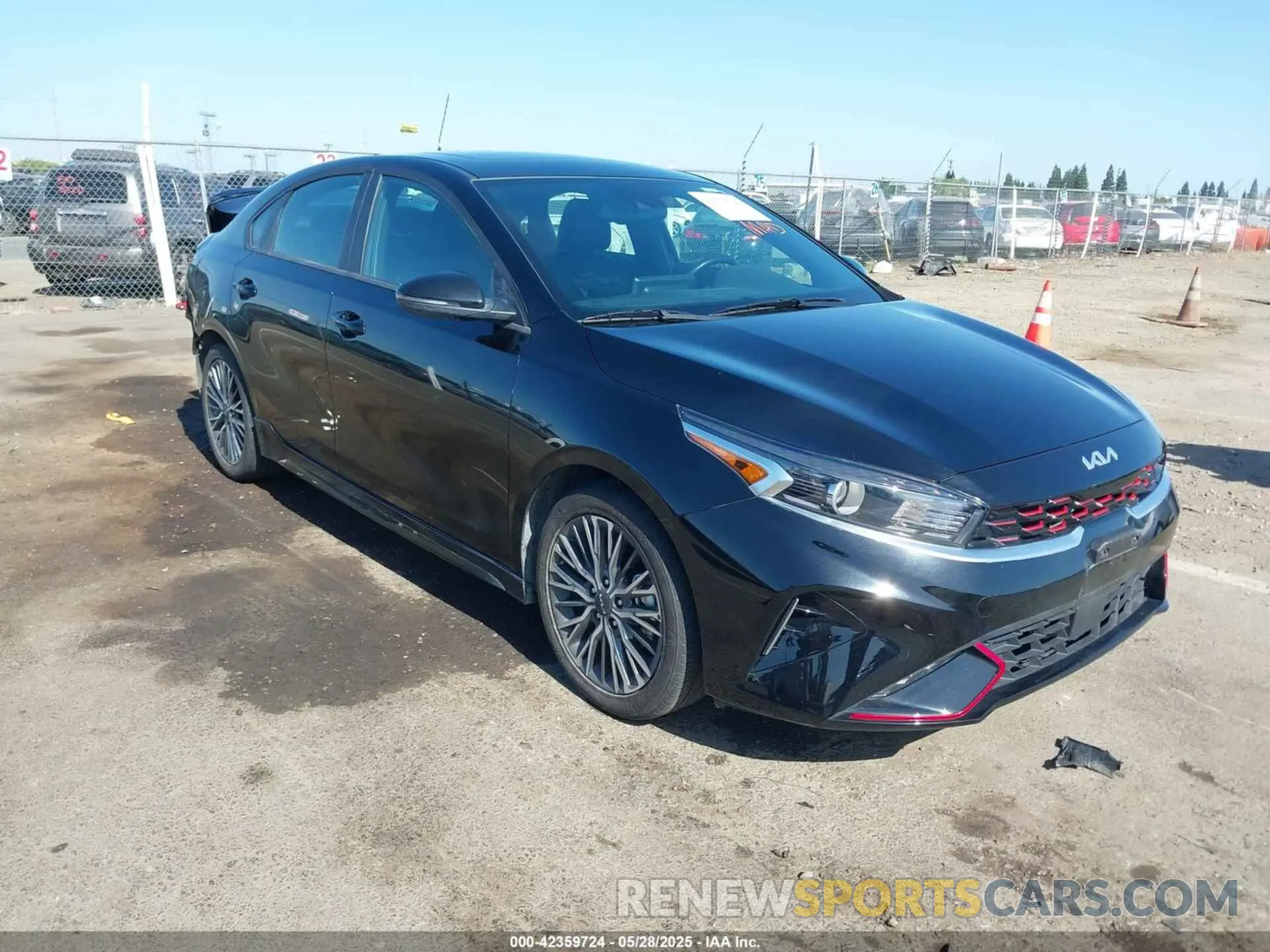 1 Photograph of a damaged car 3KPF54AD1RE726121 KIA FORTE 2024