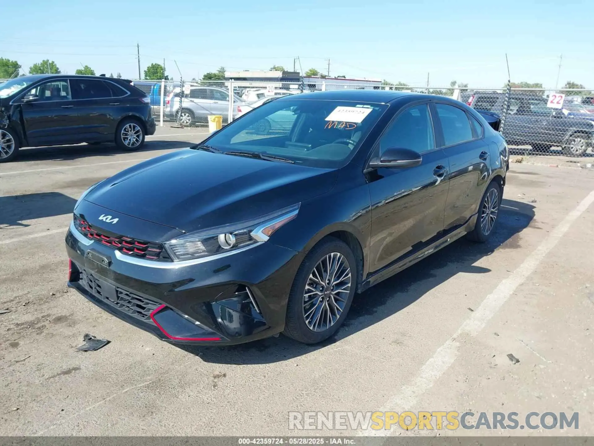 2 Photograph of a damaged car 3KPF54AD1RE726121 KIA FORTE 2024