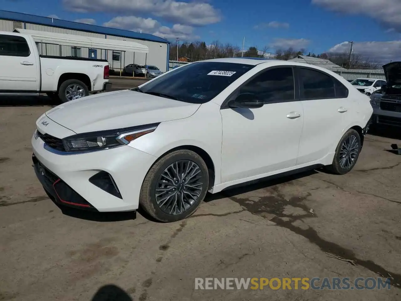 1 Photograph of a damaged car 3KPF54AD1RE744683 KIA FORTE 2024