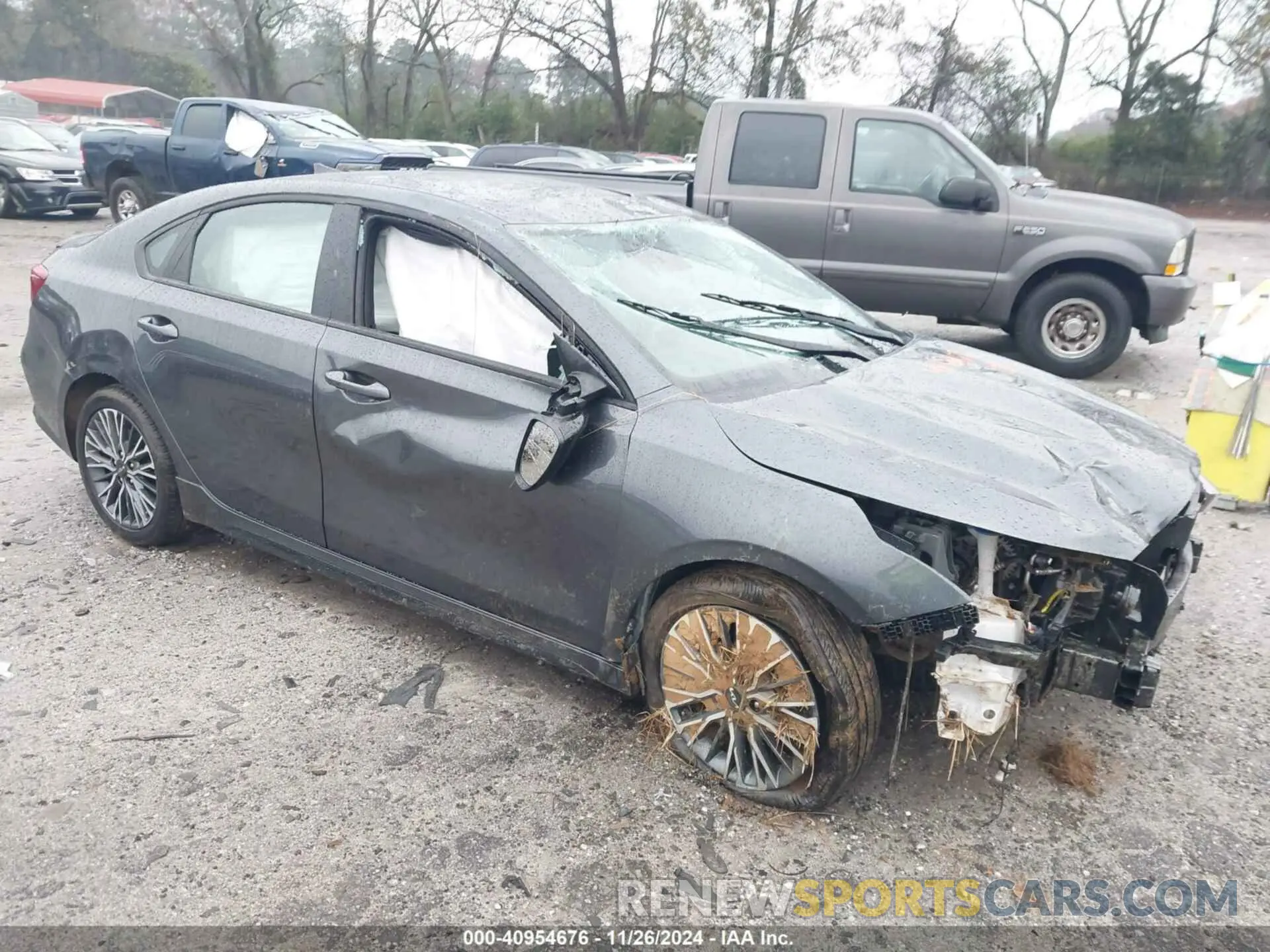 1 Photograph of a damaged car 3KPF54AD1RE816031 KIA FORTE 2024