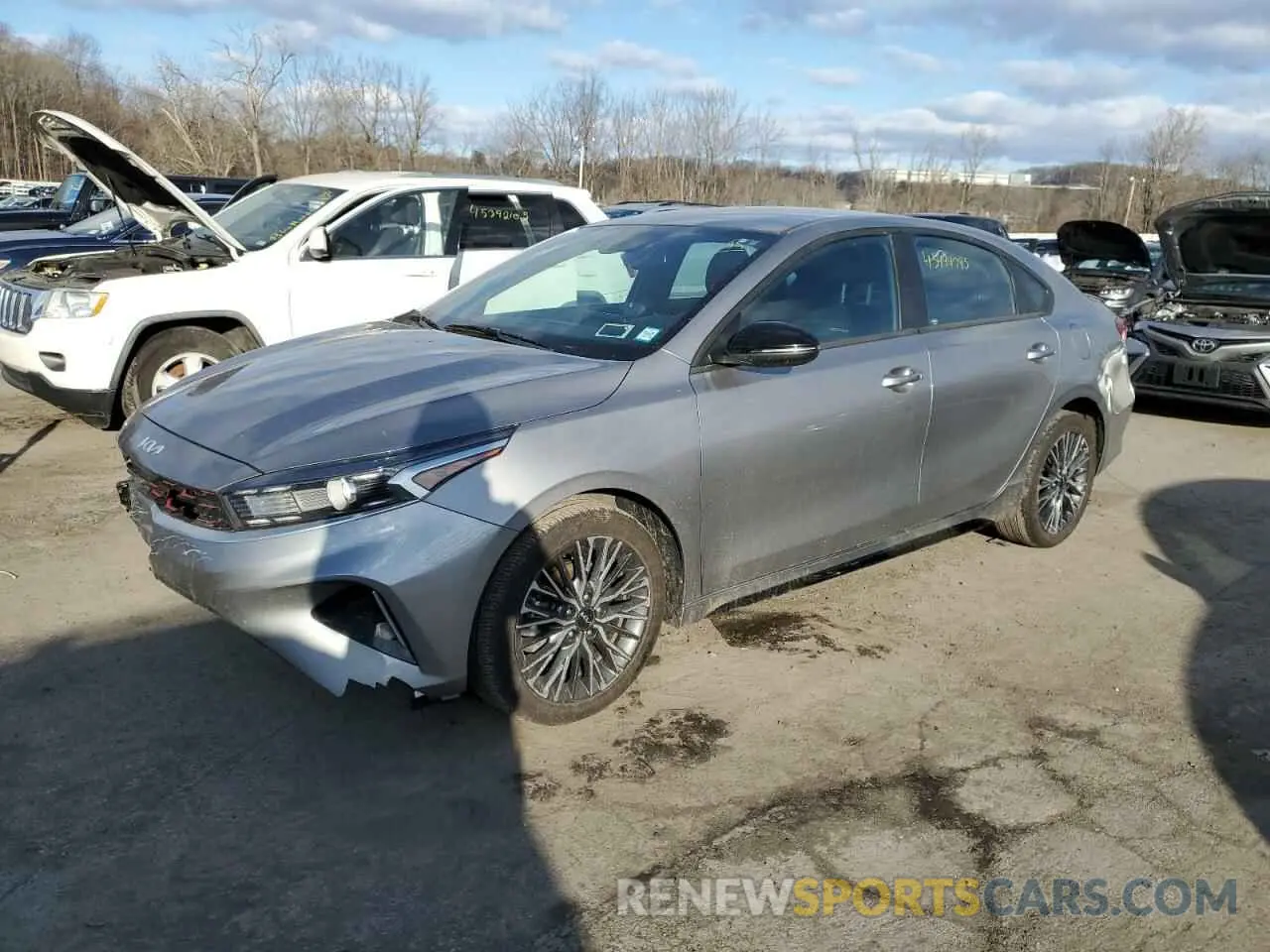 1 Photograph of a damaged car 3KPF54AD3RE693333 KIA FORTE 2024