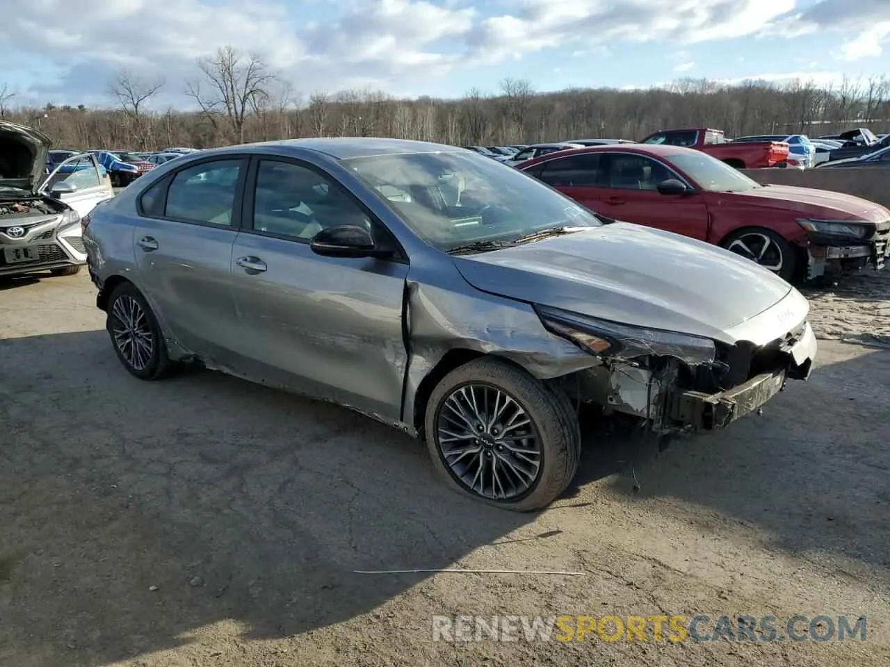 4 Photograph of a damaged car 3KPF54AD3RE693333 KIA FORTE 2024