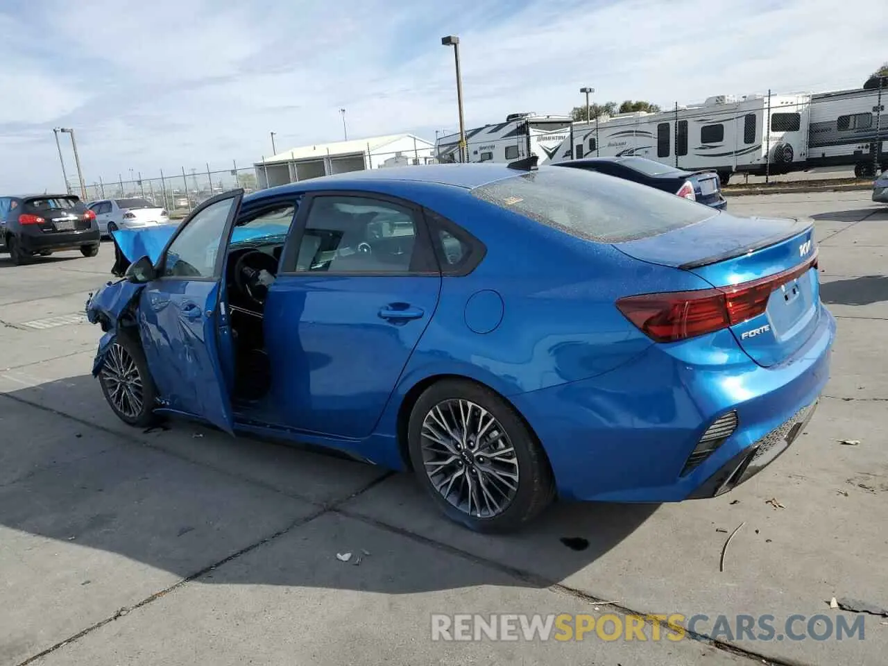 2 Photograph of a damaged car 3KPF54AD3RE727772 KIA FORTE 2024