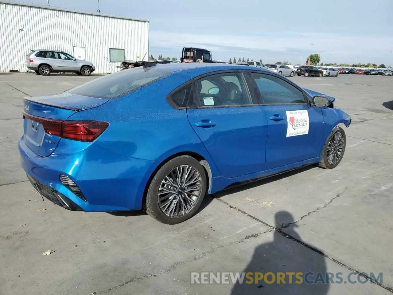 3 Photograph of a damaged car 3KPF54AD3RE727772 KIA FORTE 2024