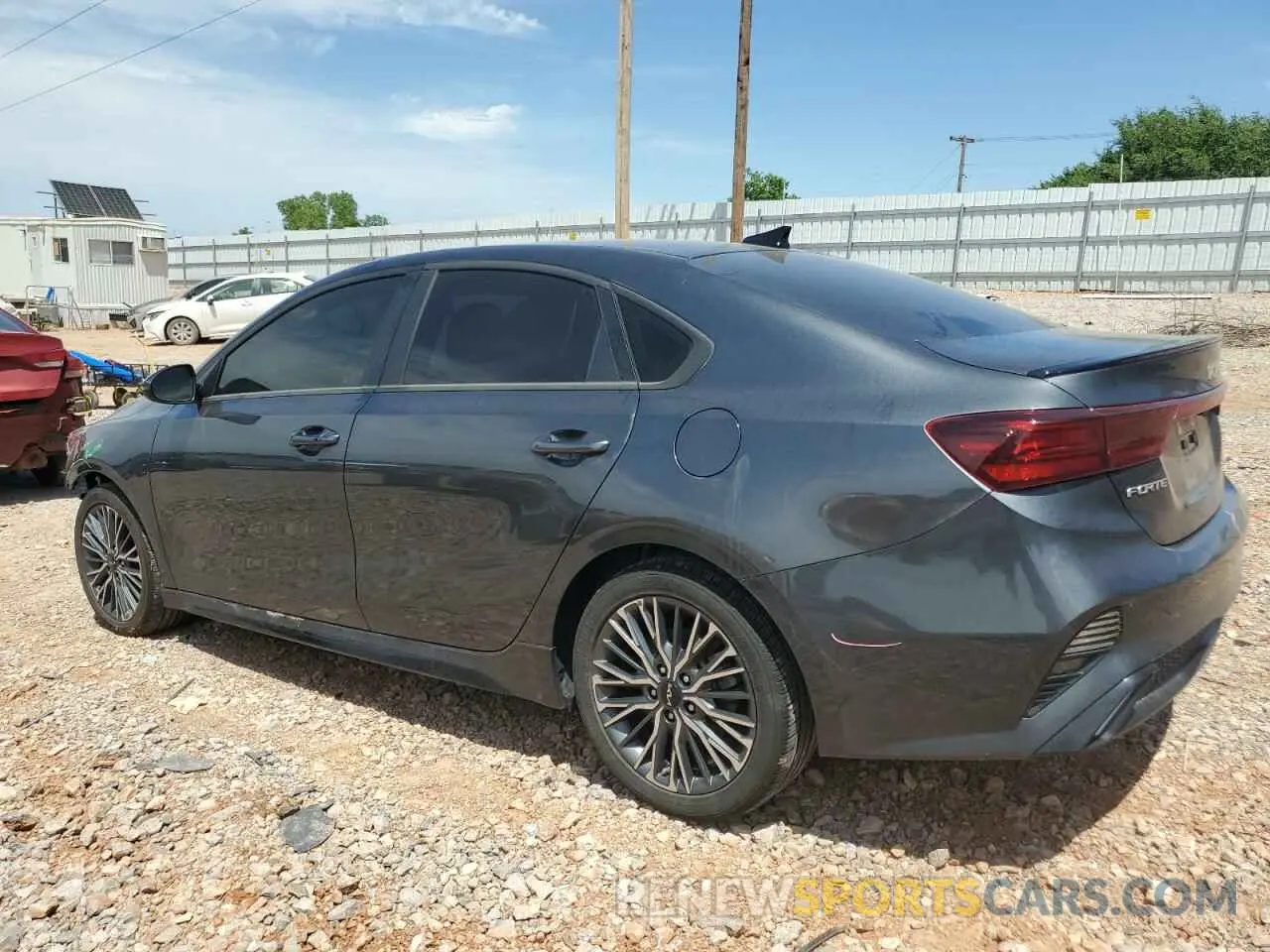 2 Photograph of a damaged car 3KPF54AD3RE766264 KIA FORTE 2024