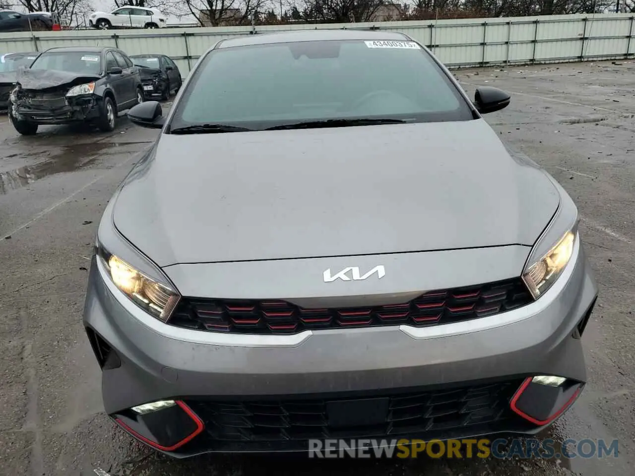 5 Photograph of a damaged car 3KPF54AD4RE706302 KIA FORTE 2024