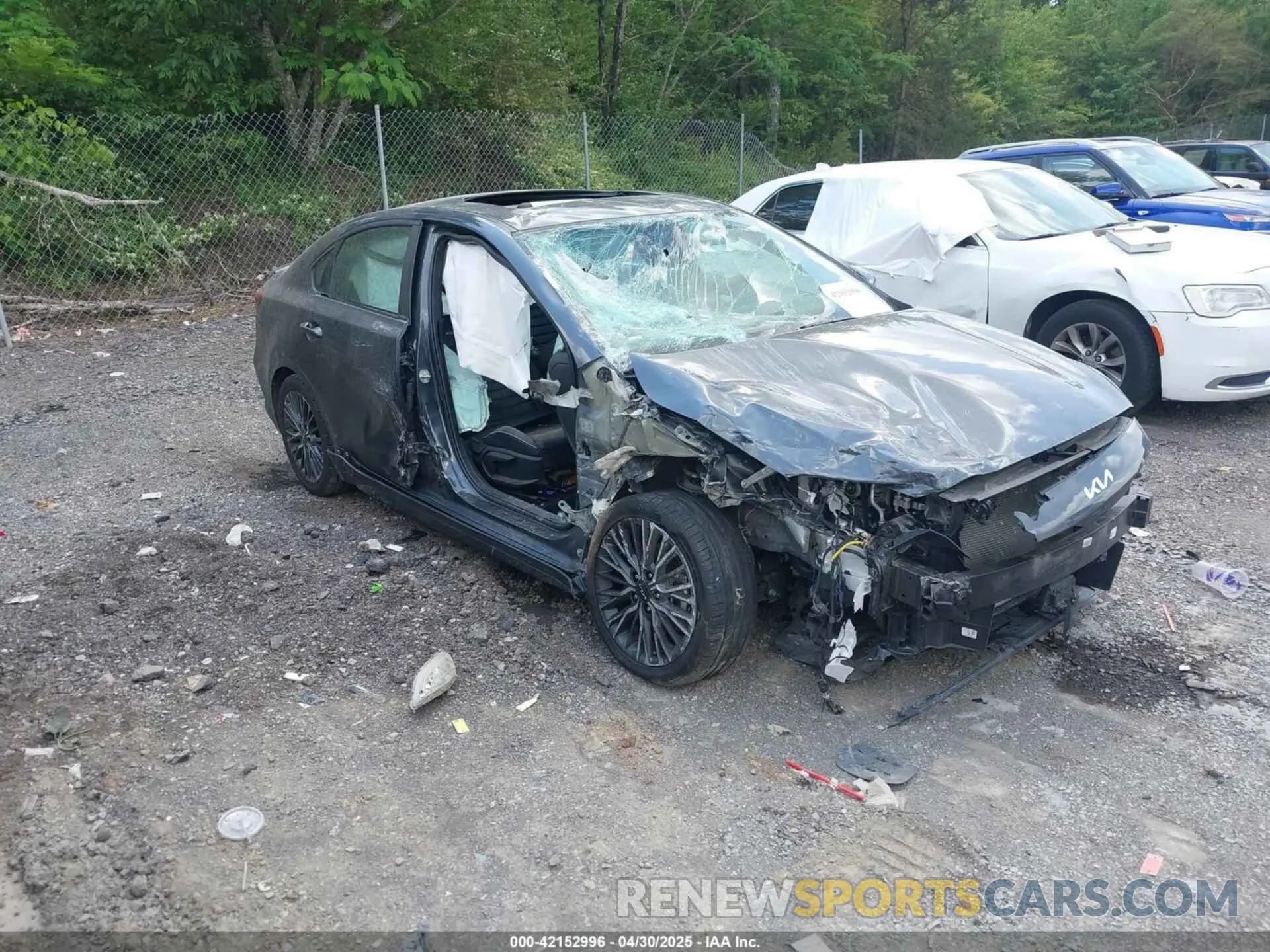 1 Photograph of a damaged car 3KPF54AD4RE713220 KIA FORTE 2024