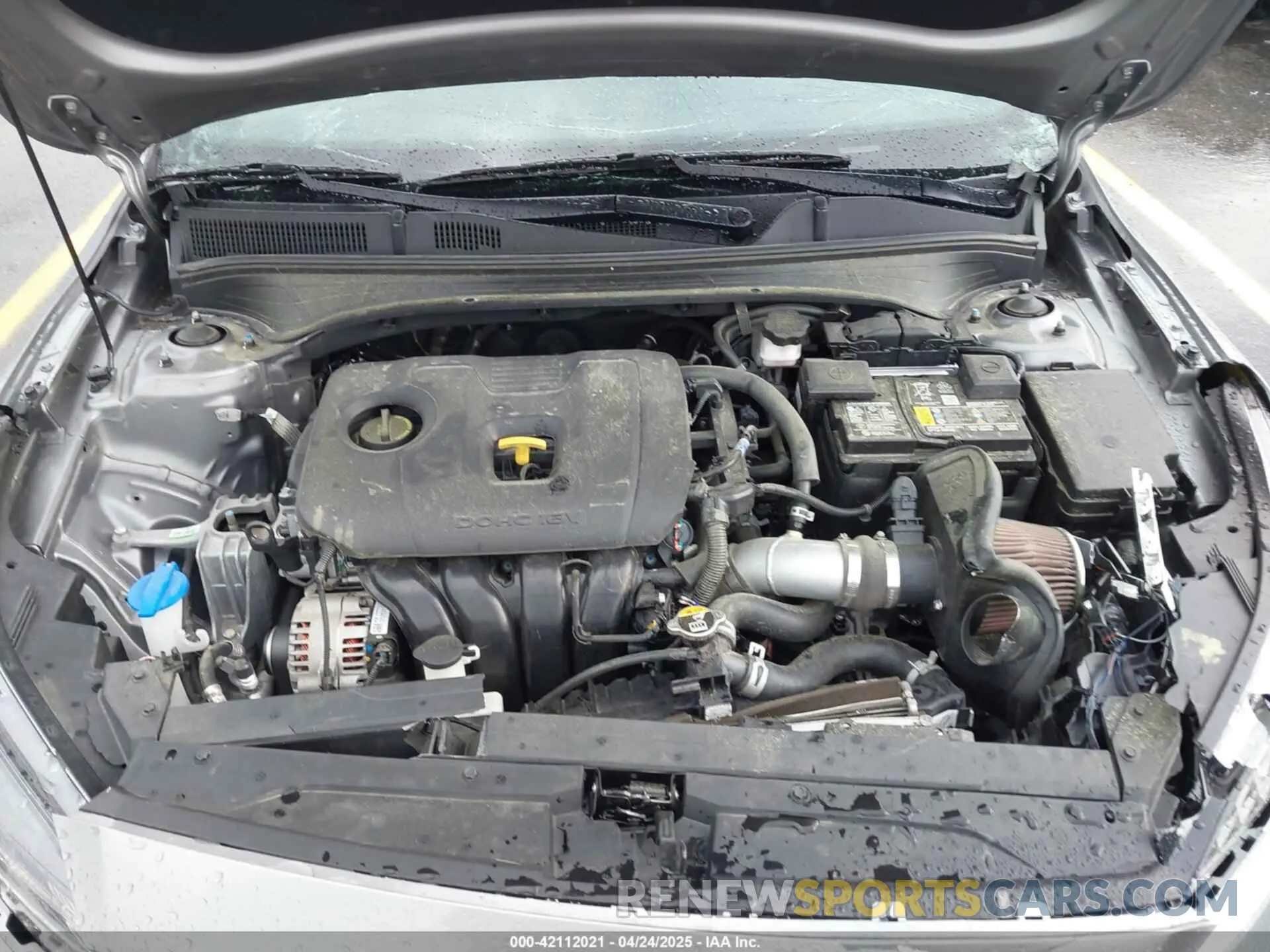 10 Photograph of a damaged car 3KPF54AD4RE725299 KIA FORTE 2024