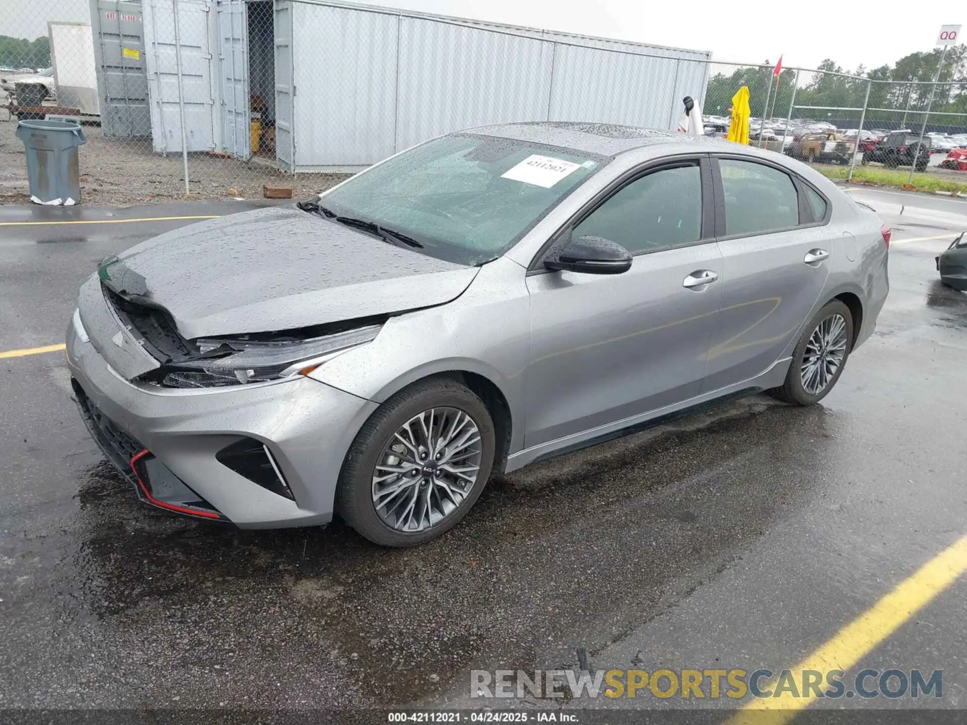 2 Photograph of a damaged car 3KPF54AD4RE725299 KIA FORTE 2024