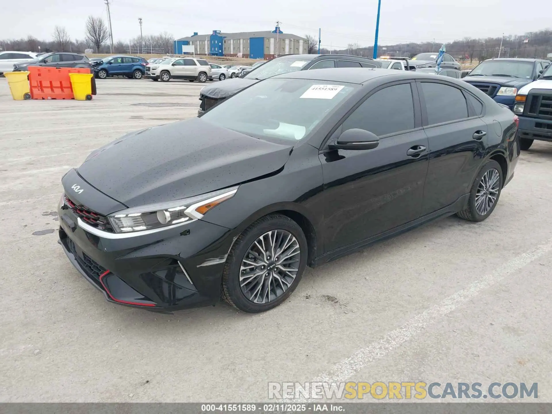 2 Photograph of a damaged car 3KPF54AD4RE739123 KIA FORTE 2024