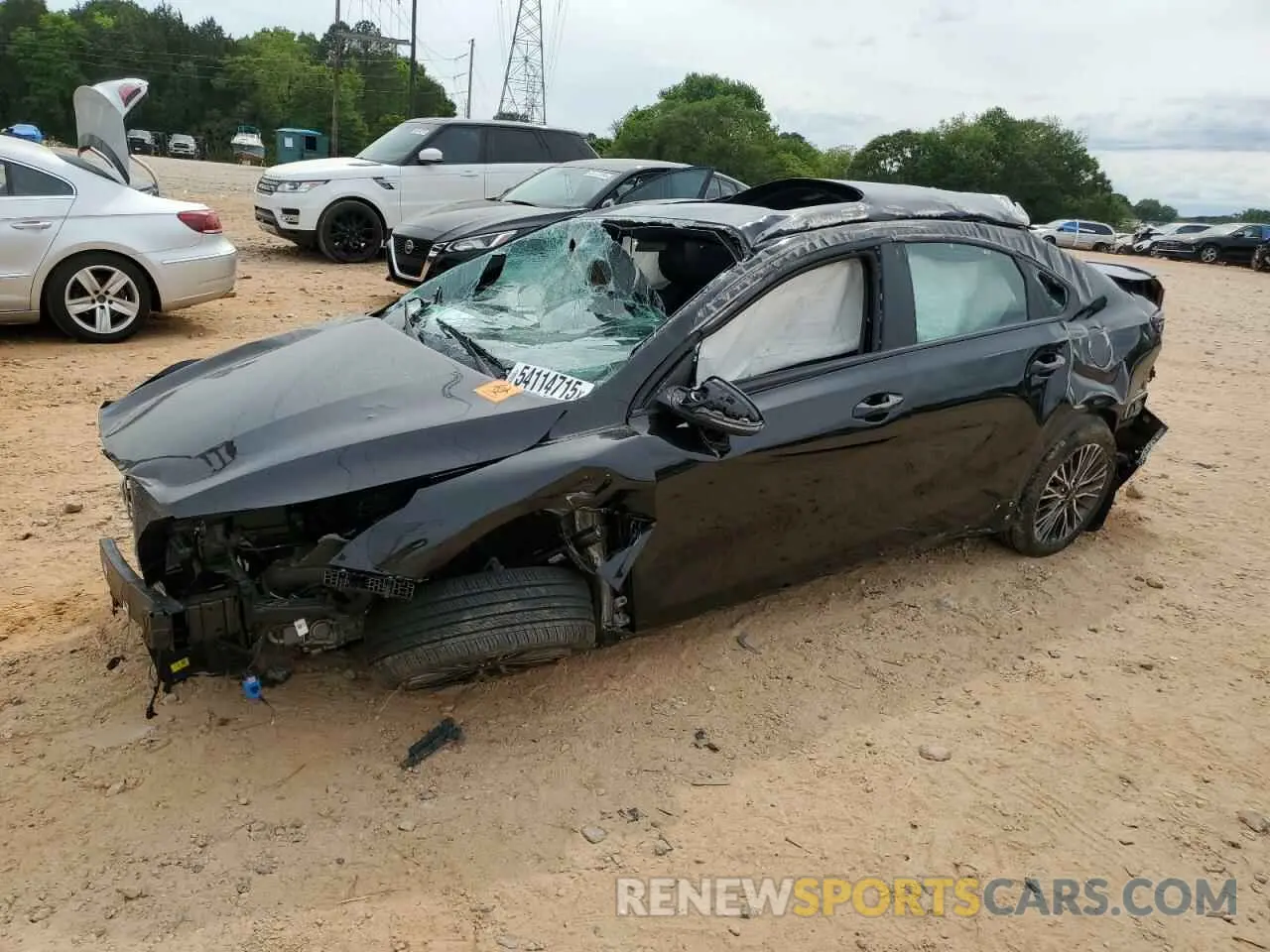1 Photograph of a damaged car 3KPF54AD4RE832045 KIA FORTE 2024