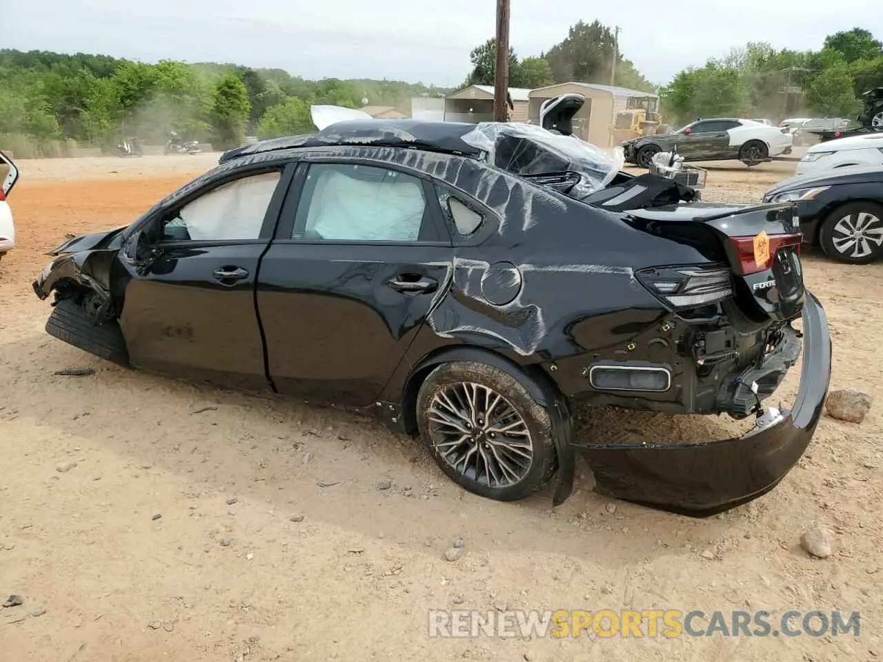 2 Photograph of a damaged car 3KPF54AD4RE832045 KIA FORTE 2024