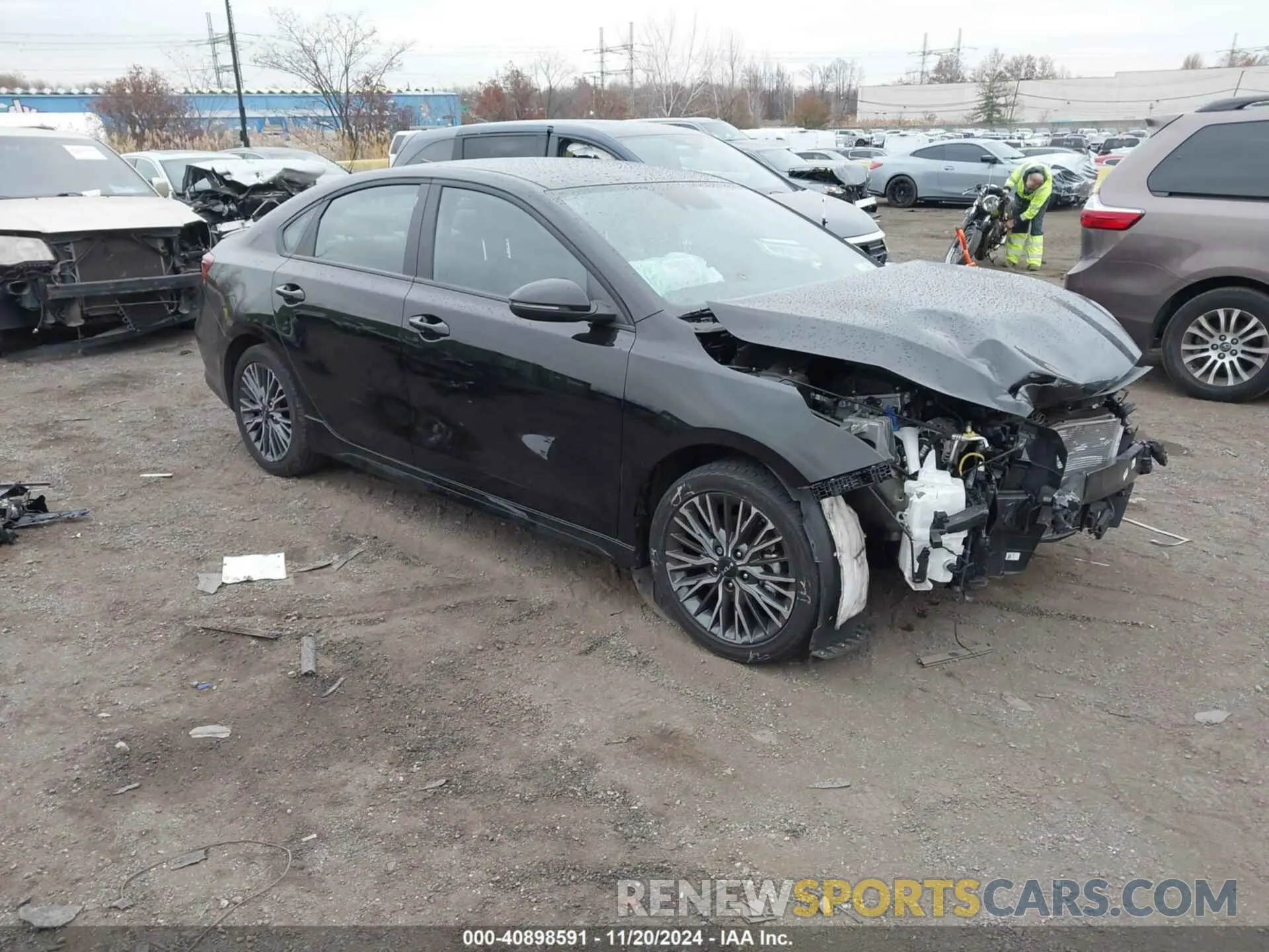 1 Photograph of a damaged car 3KPF54AD5RE719706 KIA FORTE 2024