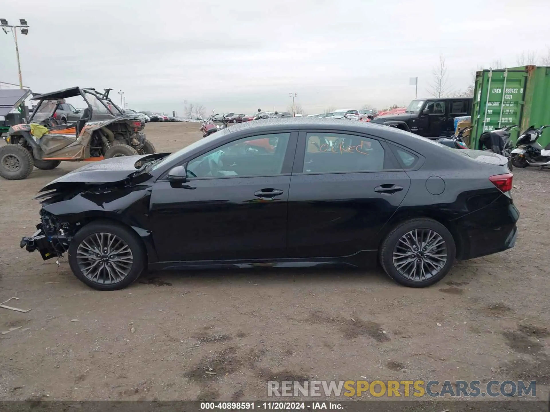 14 Photograph of a damaged car 3KPF54AD5RE719706 KIA FORTE 2024
