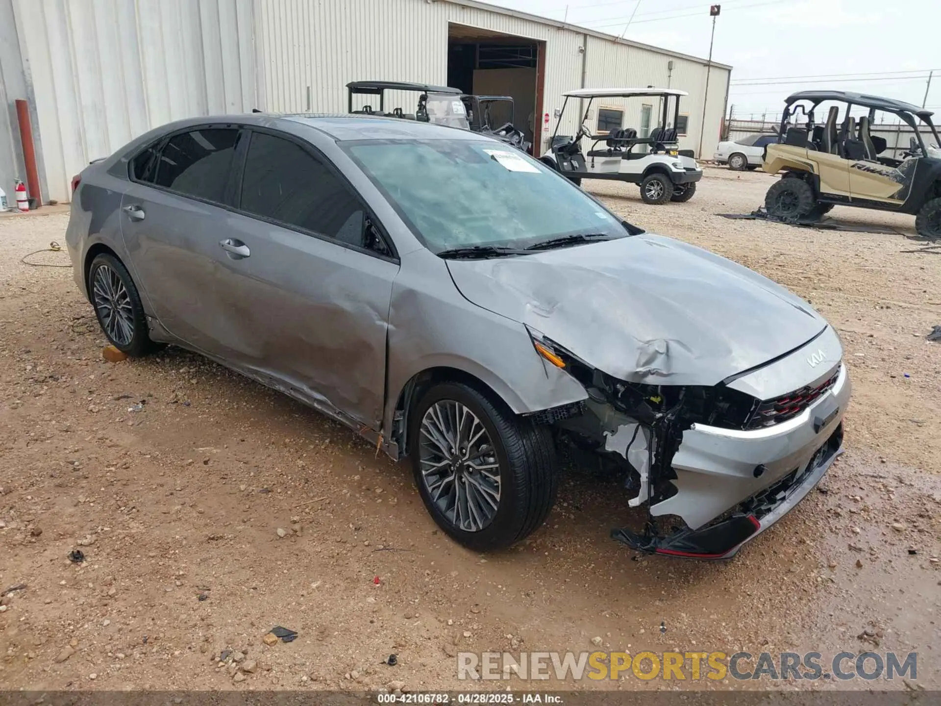 1 Photograph of a damaged car 3KPF54AD5RE781672 KIA FORTE 2024