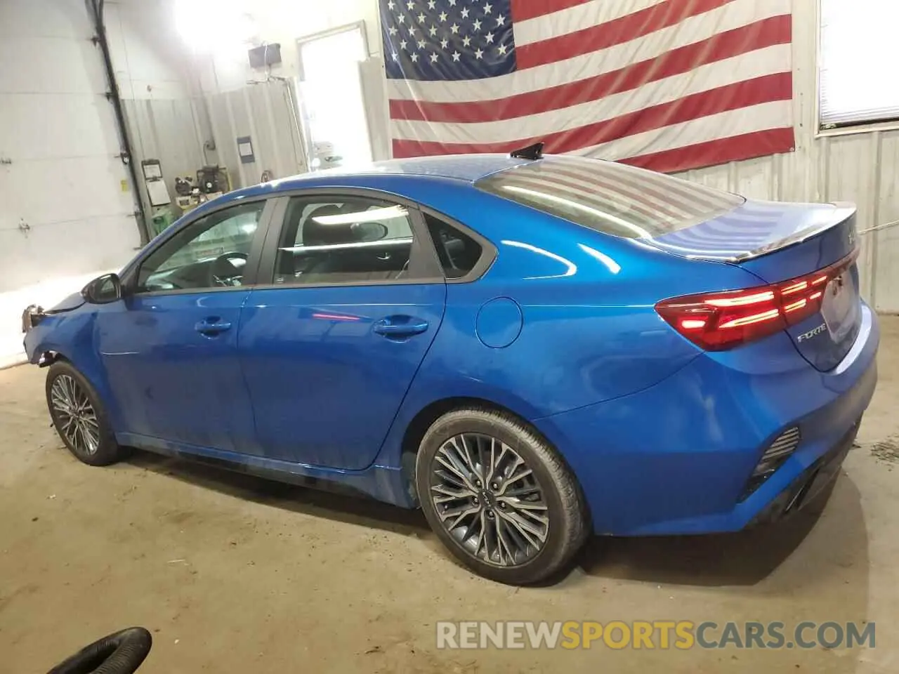 2 Photograph of a damaged car 3KPF54AD6RE717382 KIA FORTE 2024