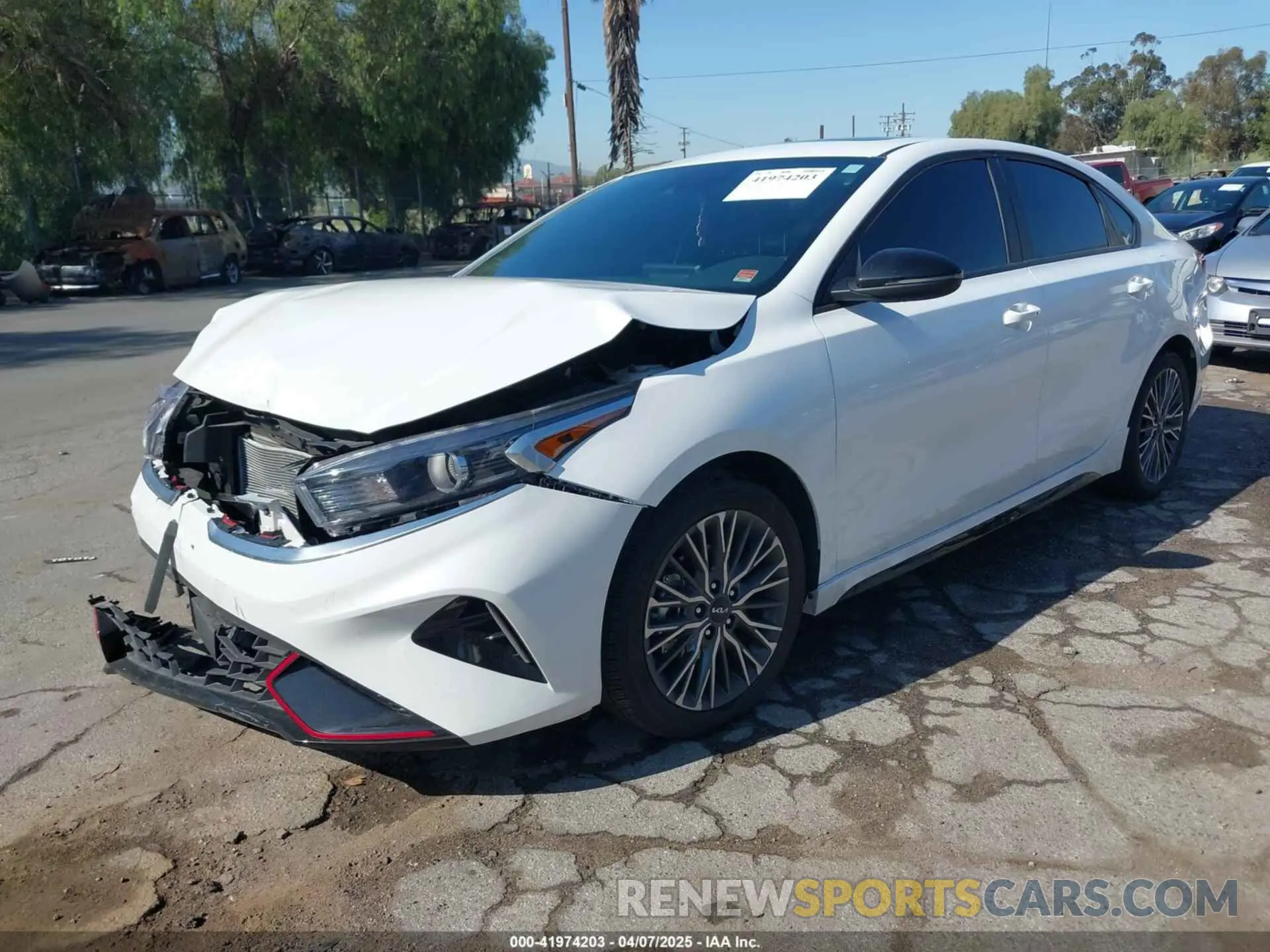 2 Photograph of a damaged car 3KPF54AD6RE767733 KIA FORTE 2024