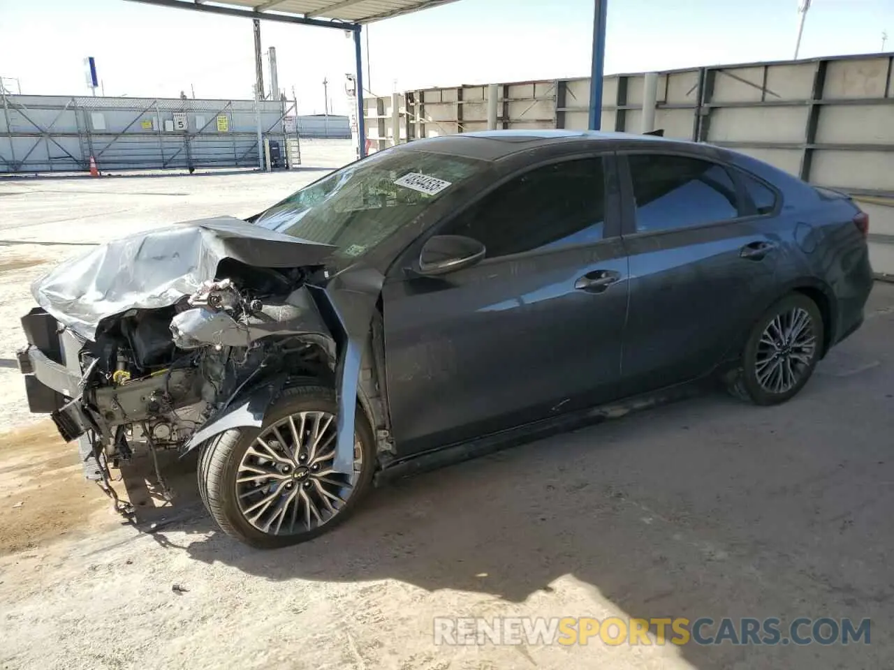 1 Photograph of a damaged car 3KPF54AD6RE780773 KIA FORTE 2024
