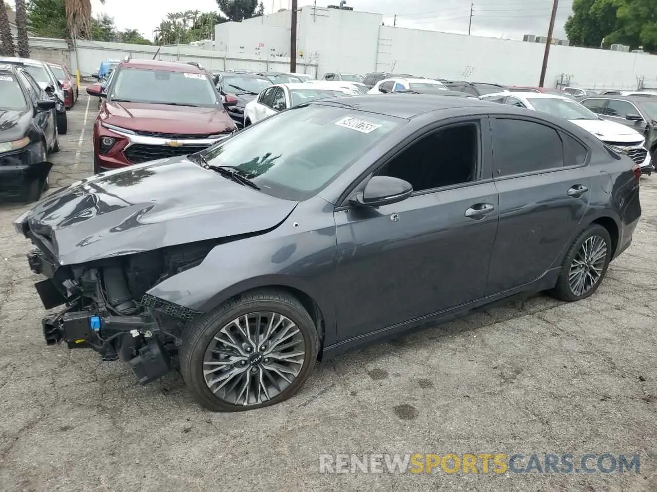 1 Photograph of a damaged car 3KPF54AD6RE788159 KIA FORTE 2024