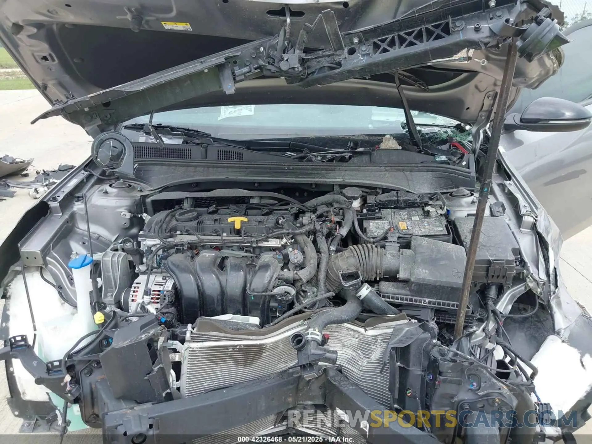 10 Photograph of a damaged car 3KPF54AD6RE790686 KIA FORTE 2024