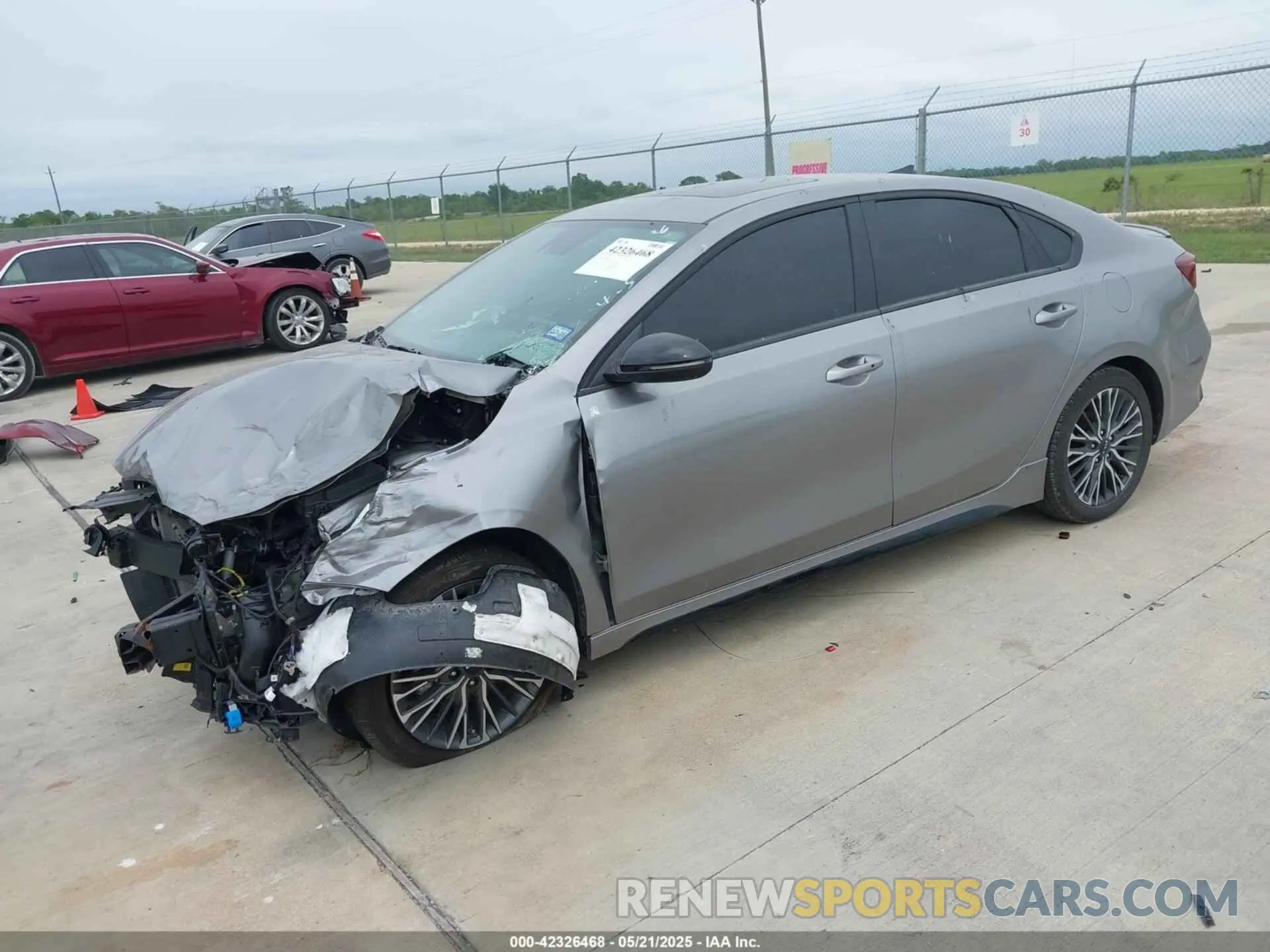 2 Photograph of a damaged car 3KPF54AD6RE790686 KIA FORTE 2024