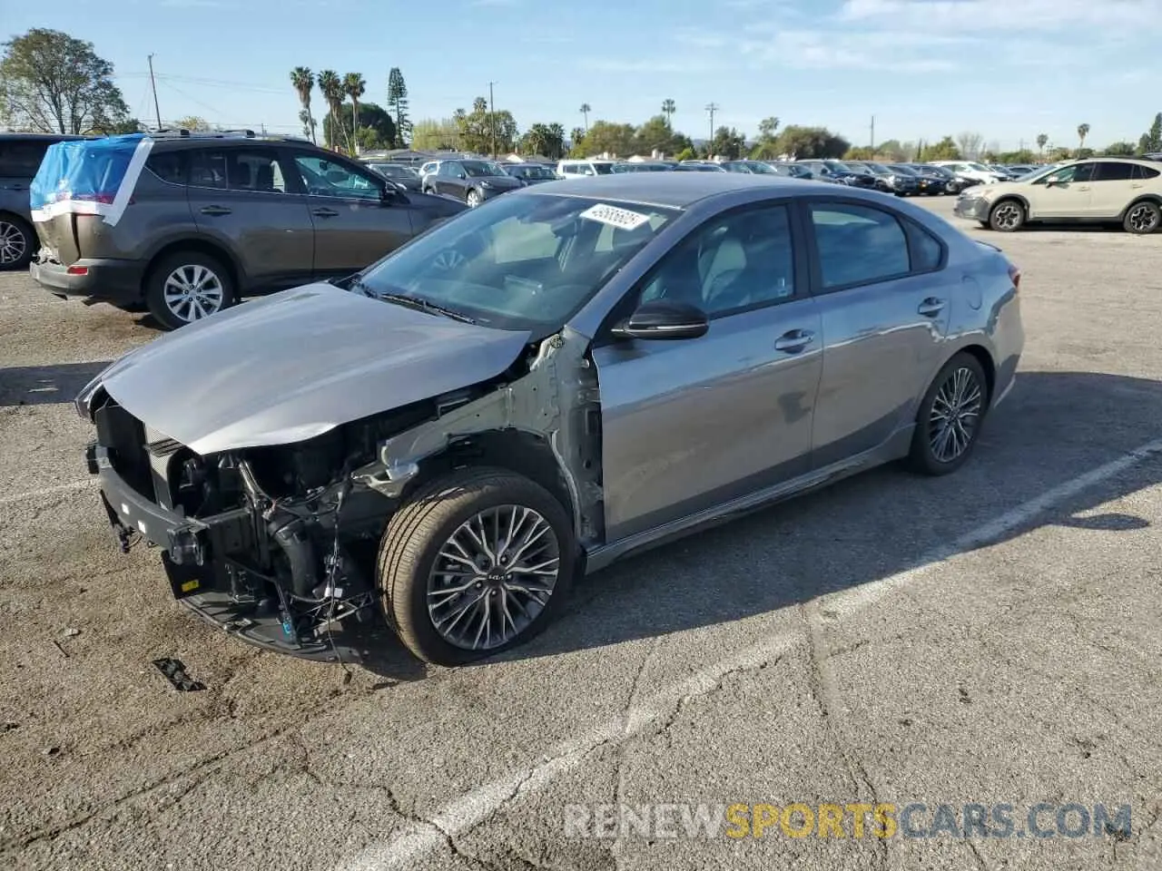 1 Photograph of a damaged car 3KPF54AD6RE814162 KIA FORTE 2024