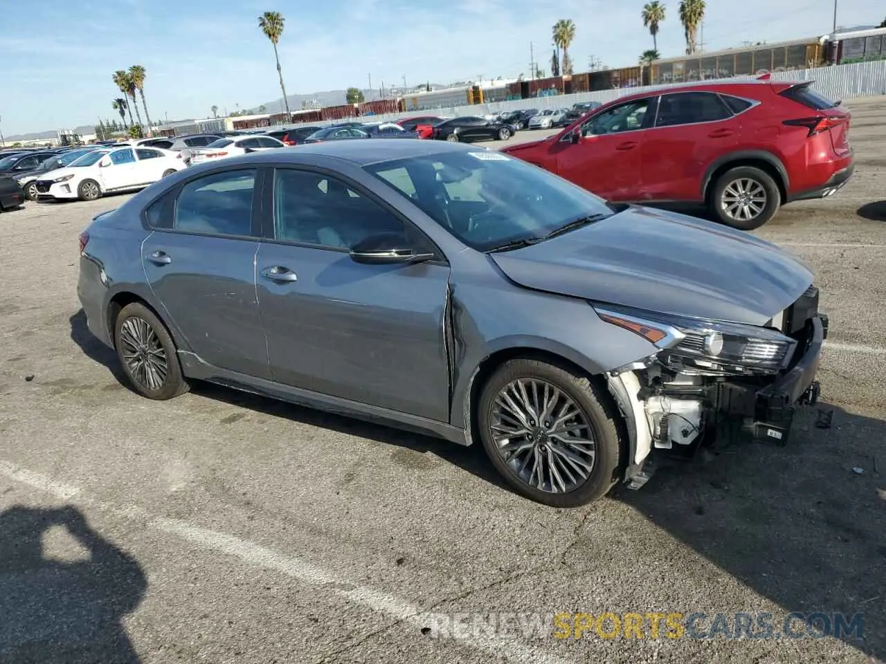 4 Photograph of a damaged car 3KPF54AD6RE814162 KIA FORTE 2024