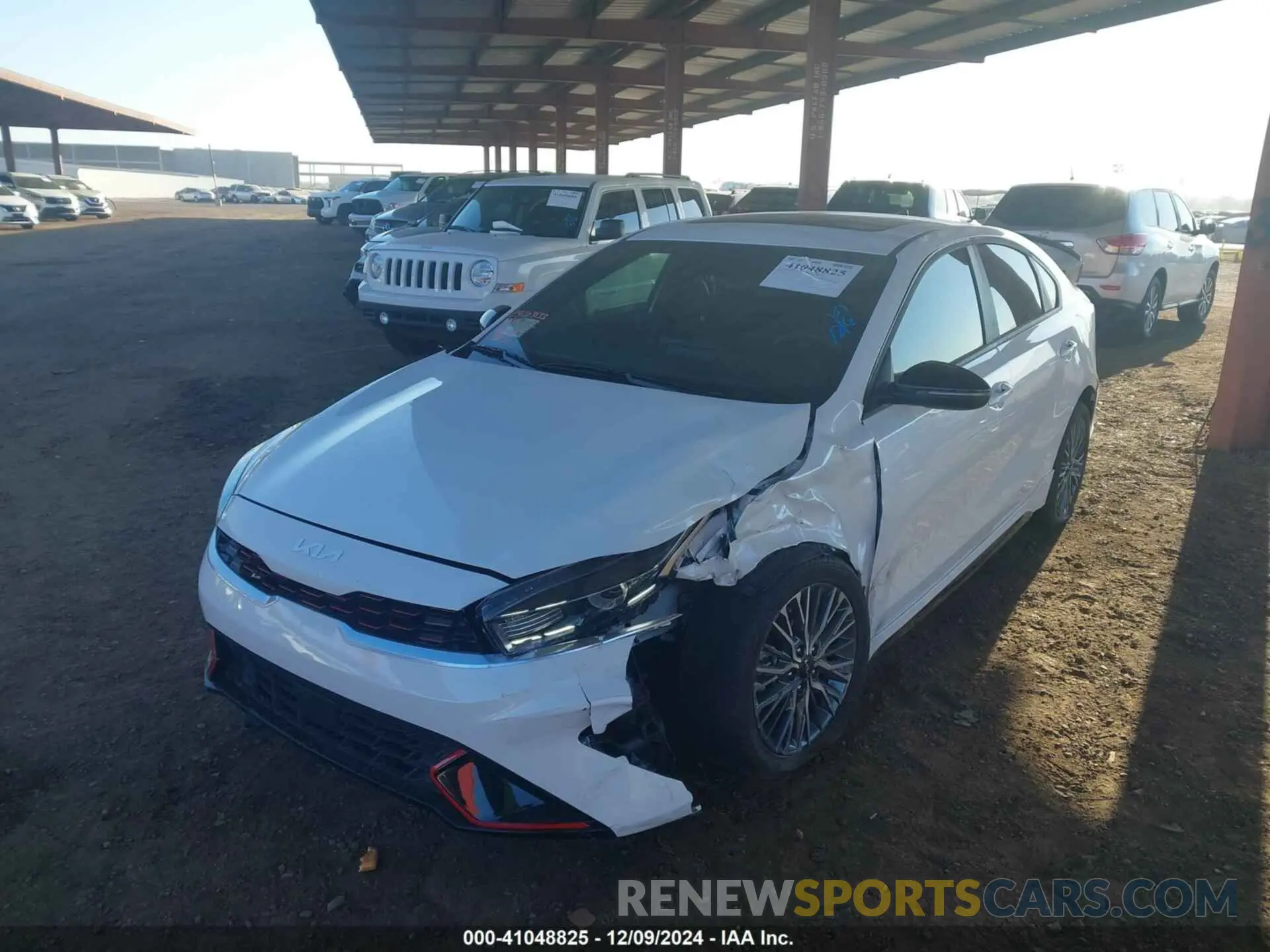 2 Photograph of a damaged car 3KPF54AD6RE818955 KIA FORTE 2024