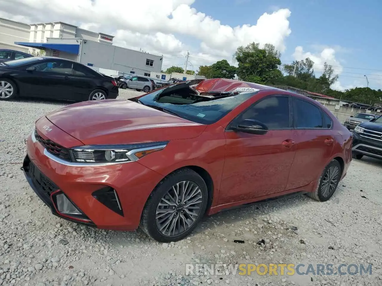 1 Photograph of a damaged car 3KPF54AD7RE698437 KIA FORTE 2024