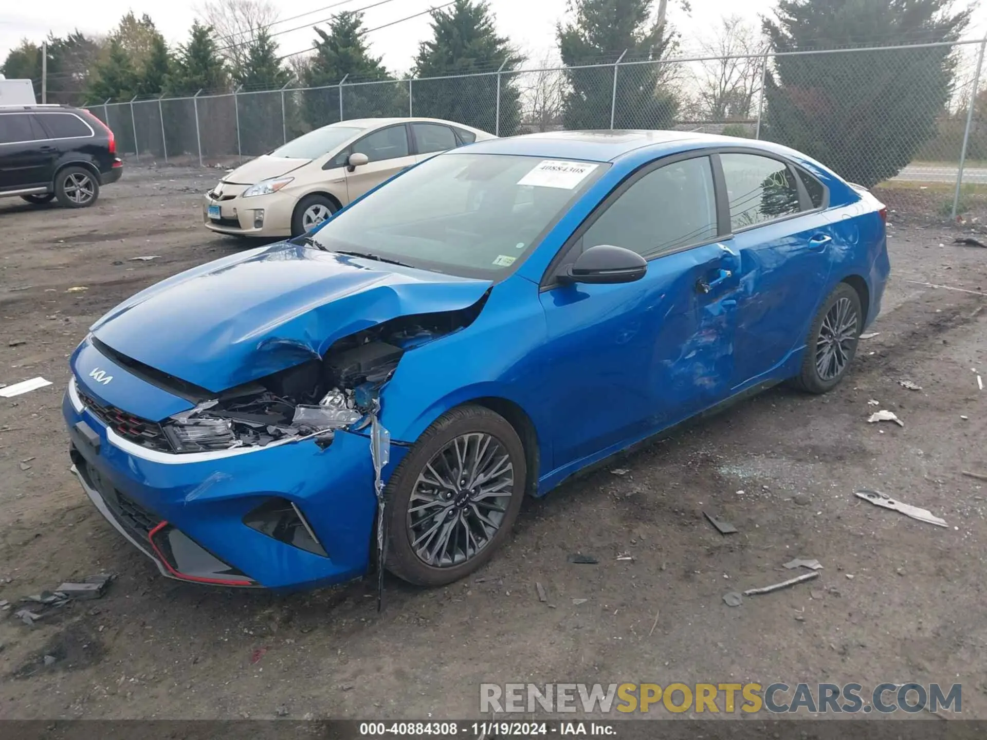 2 Photograph of a damaged car 3KPF54AD7RE703331 KIA FORTE 2024