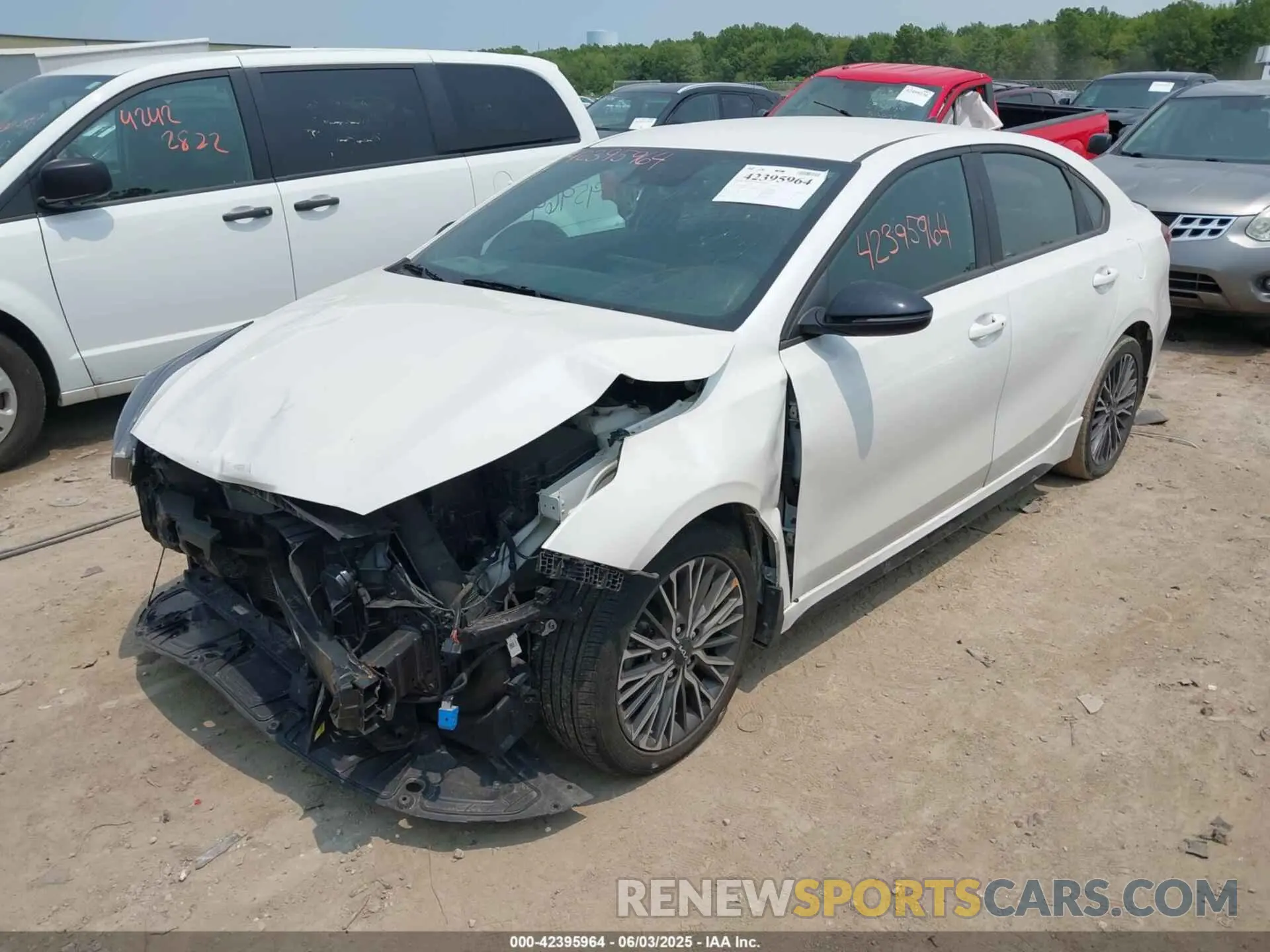 2 Photograph of a damaged car 3KPF54AD7RE717553 KIA FORTE 2024