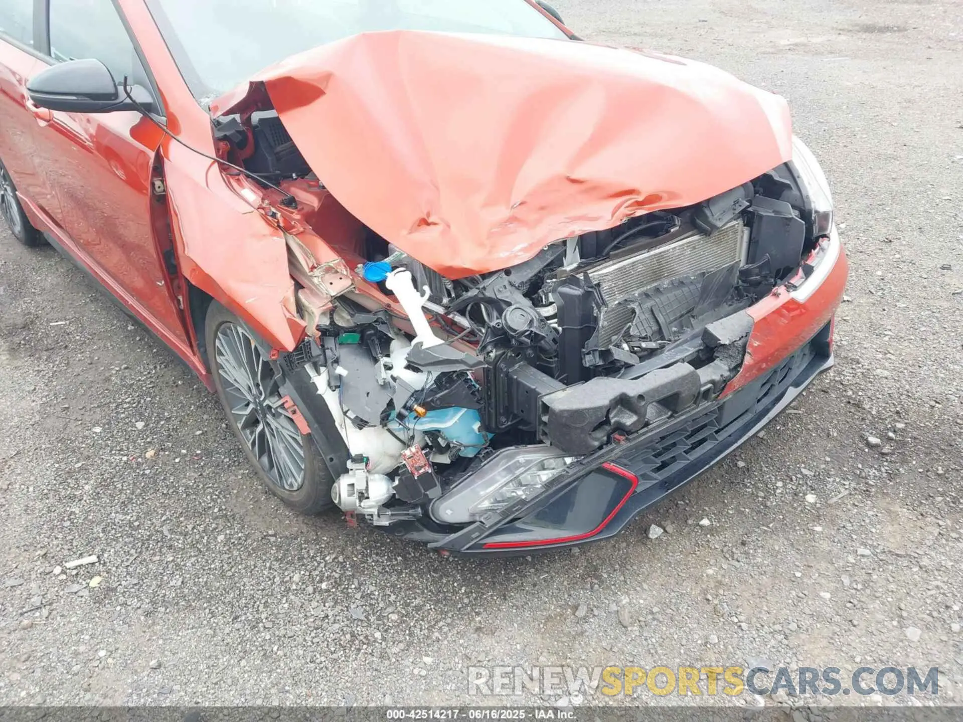 6 Photograph of a damaged car 3KPF54AD7RE736524 KIA FORTE 2024