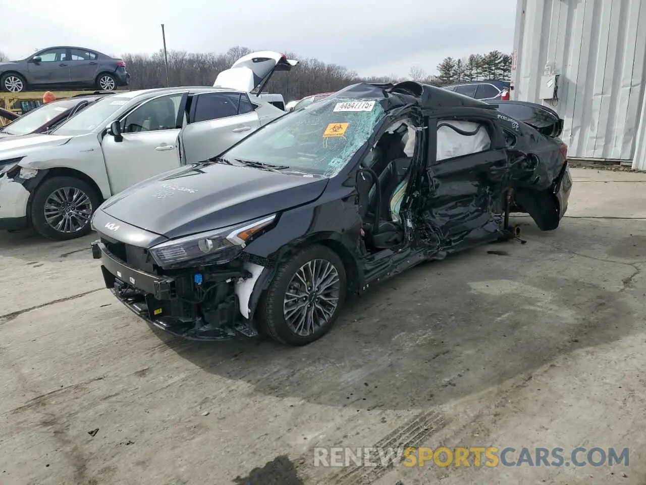 1 Photograph of a damaged car 3KPF54AD7RE760709 KIA FORTE 2024