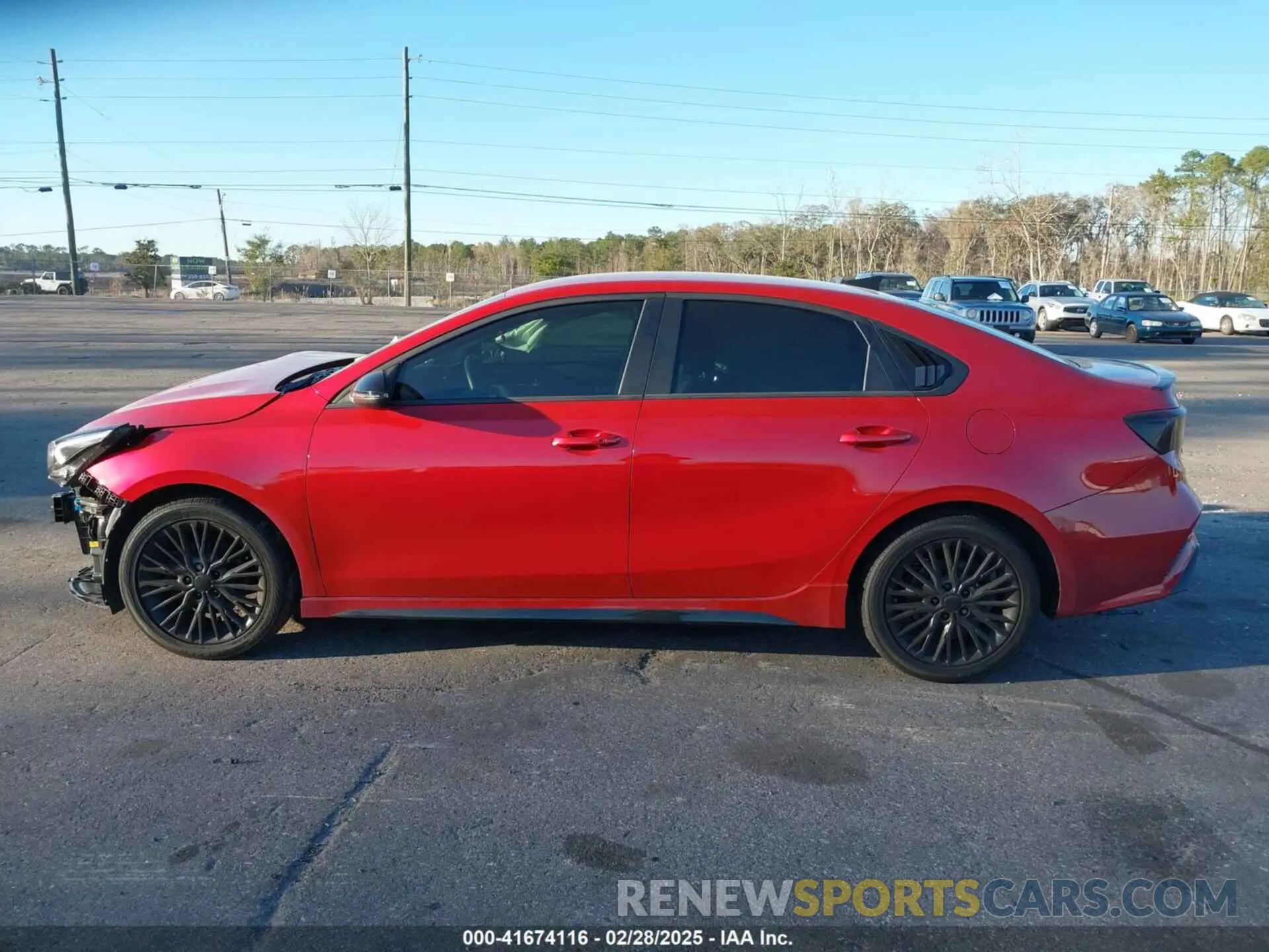 14 Photograph of a damaged car 3KPF54AD7RE770429 KIA FORTE 2024