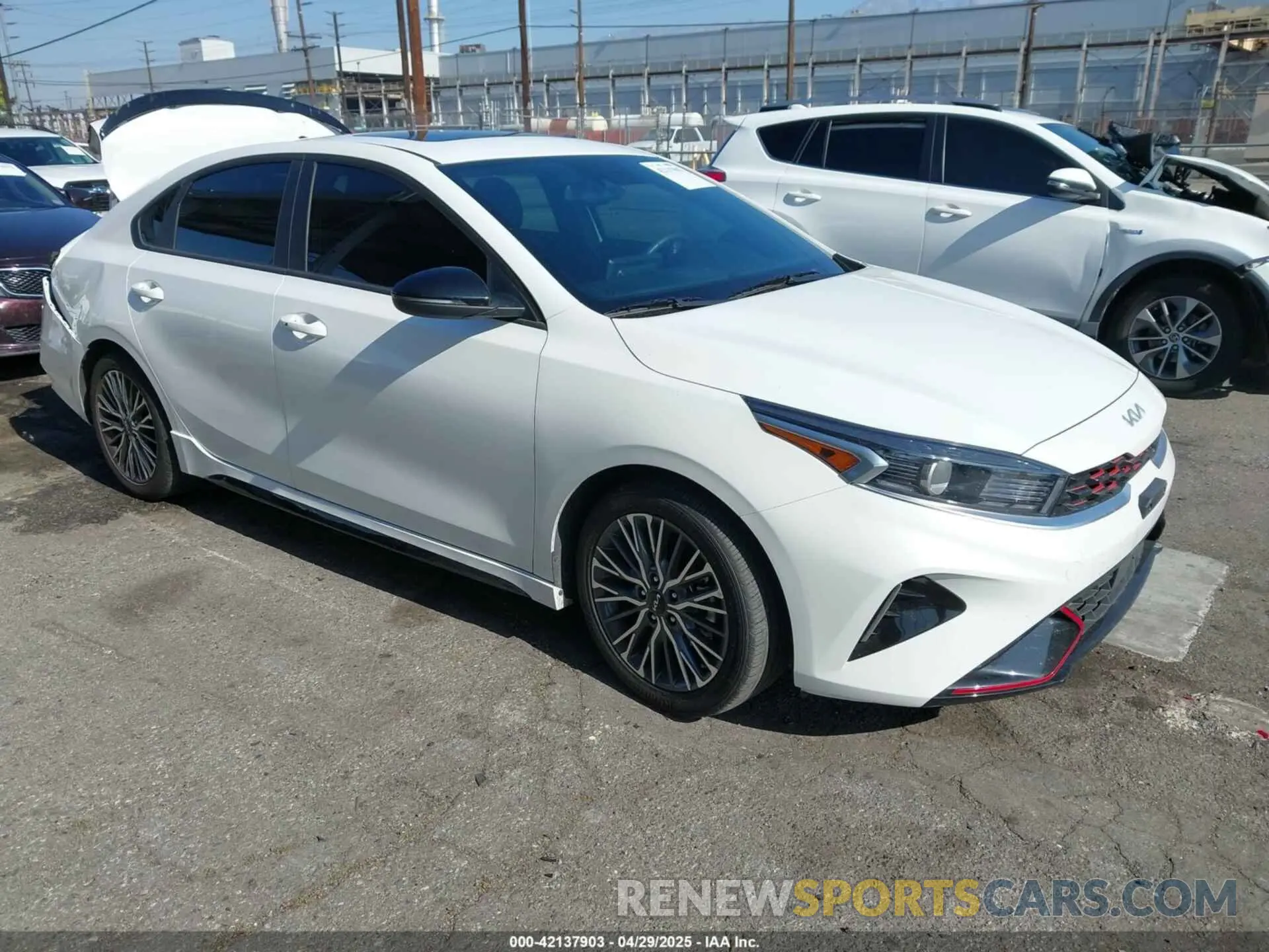 1 Photograph of a damaged car 3KPF54AD7RE785786 KIA FORTE 2024