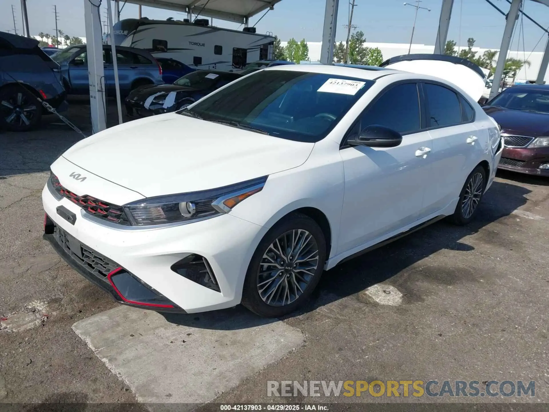 2 Photograph of a damaged car 3KPF54AD7RE785786 KIA FORTE 2024