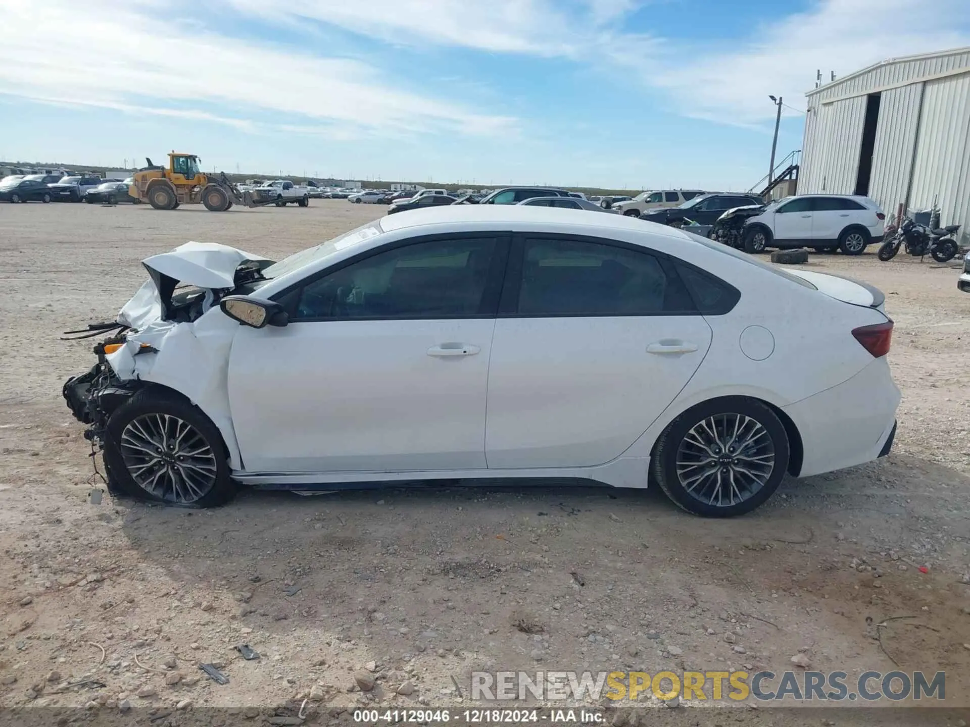 13 Photograph of a damaged car 3KPF54AD7RE840091 KIA FORTE 2024