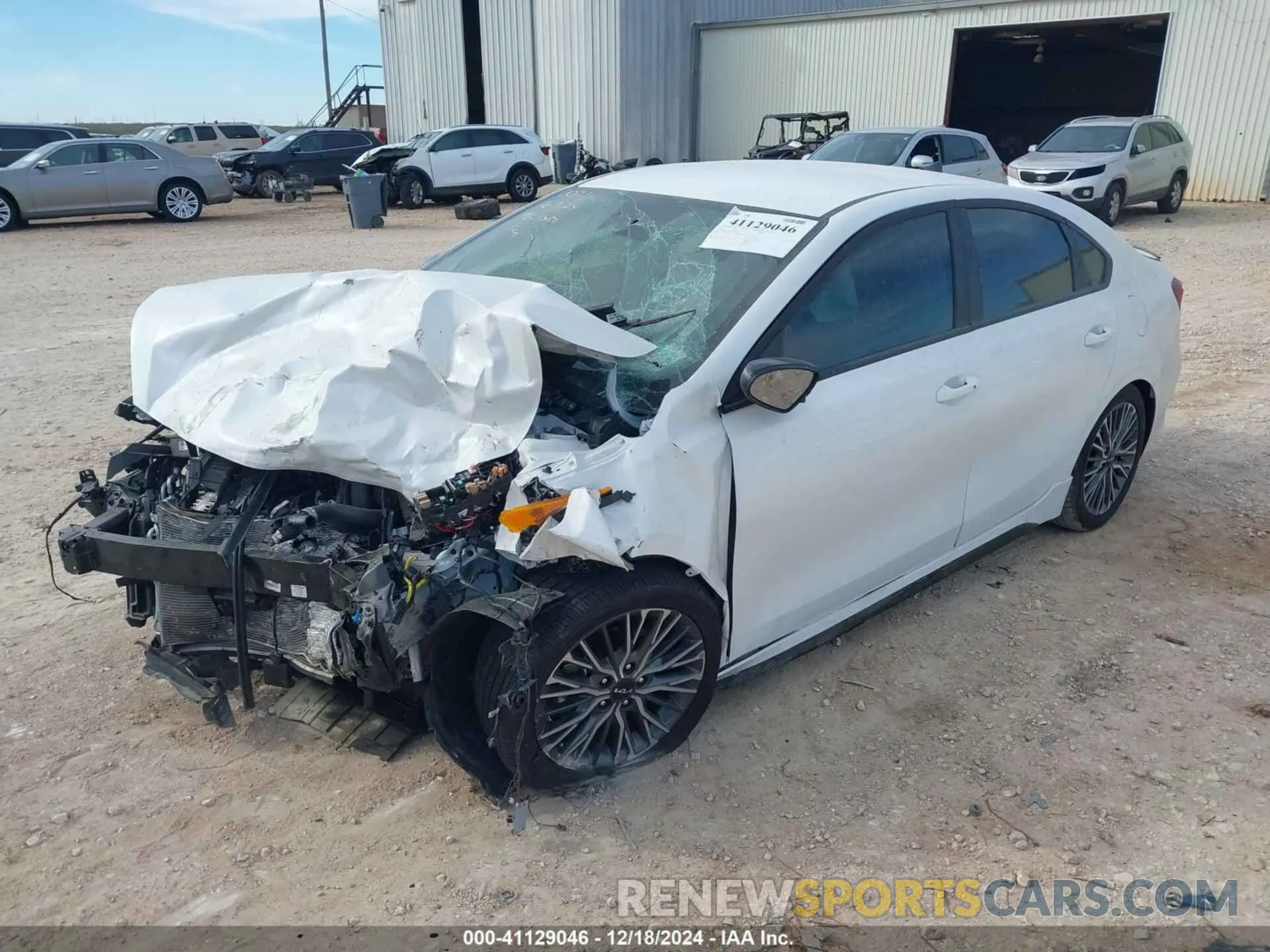 2 Photograph of a damaged car 3KPF54AD7RE840091 KIA FORTE 2024
