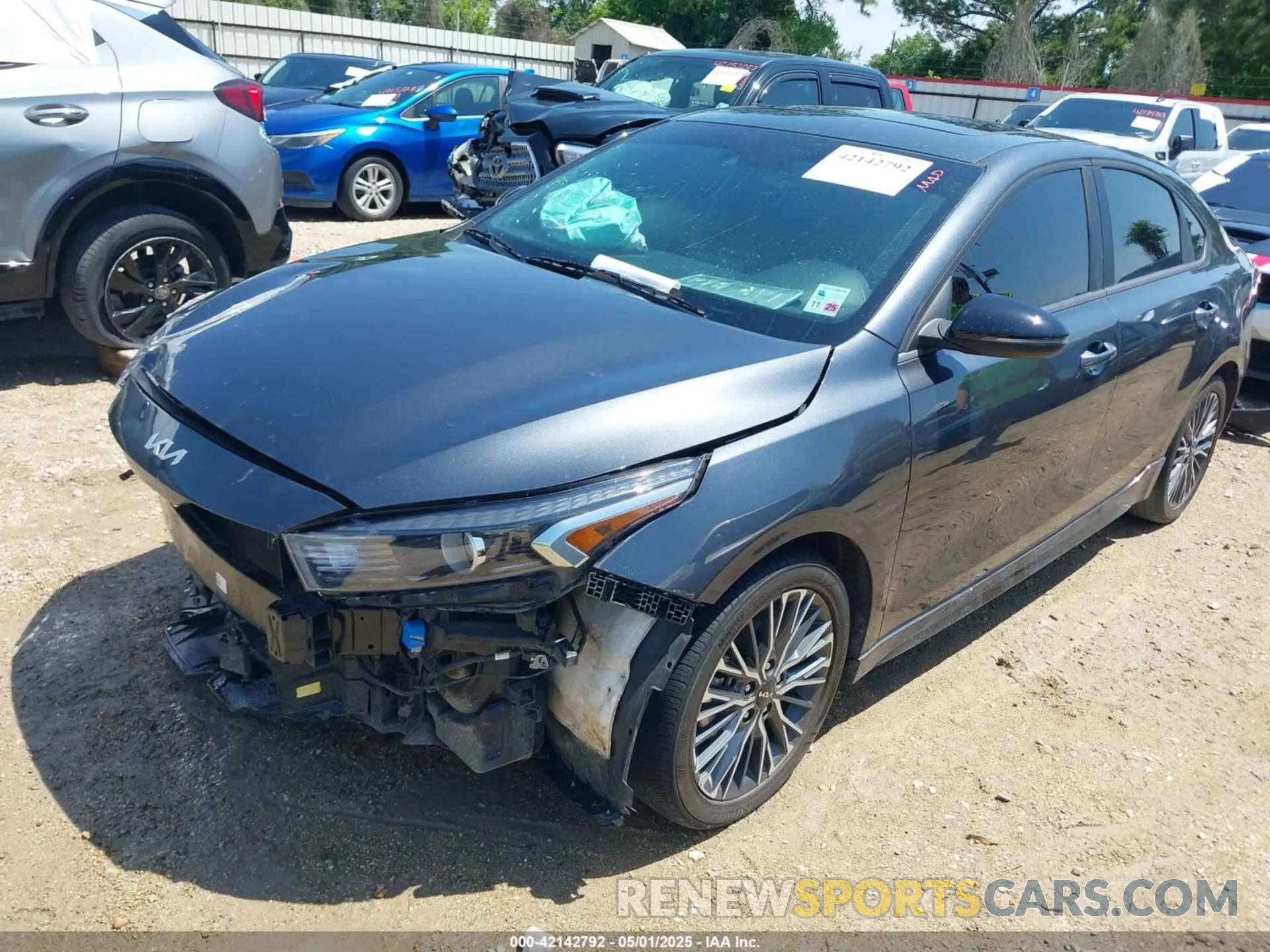 2 Photograph of a damaged car 3KPF54AD8RE715682 KIA FORTE 2024