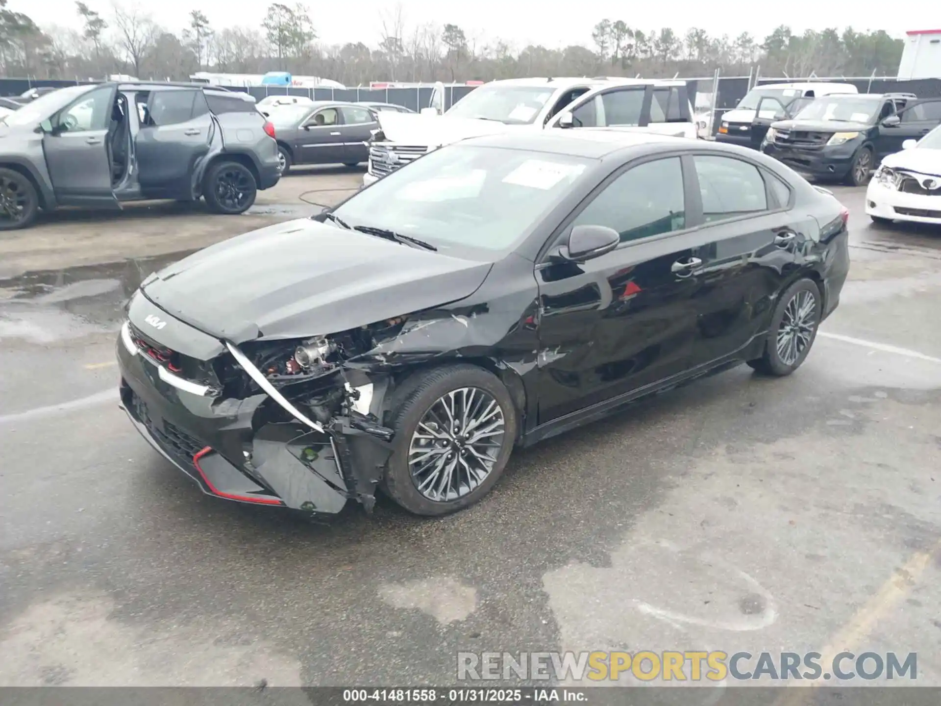 2 Photograph of a damaged car 3KPF54AD8RE721479 KIA FORTE 2024