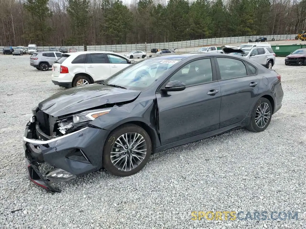 1 Photograph of a damaged car 3KPF54AD8RE721675 KIA FORTE 2024