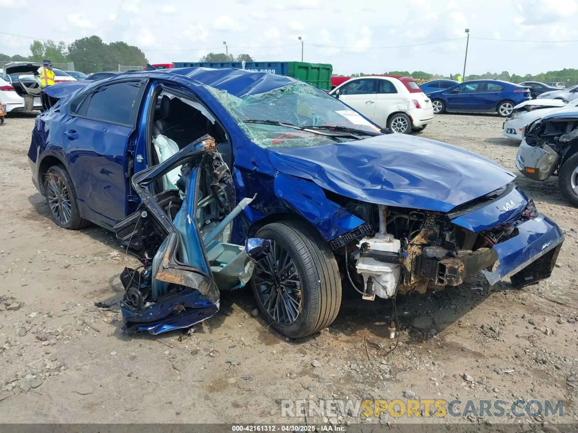 1 Photograph of a damaged car 3KPF54AD8RE809500 KIA FORTE 2024