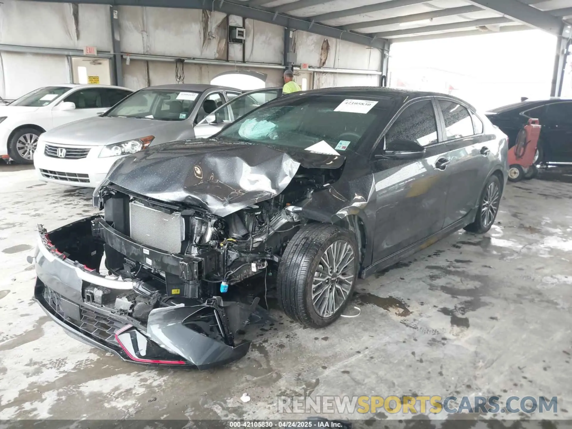 2 Photograph of a damaged car 3KPF54AD8RE834719 KIA FORTE 2024