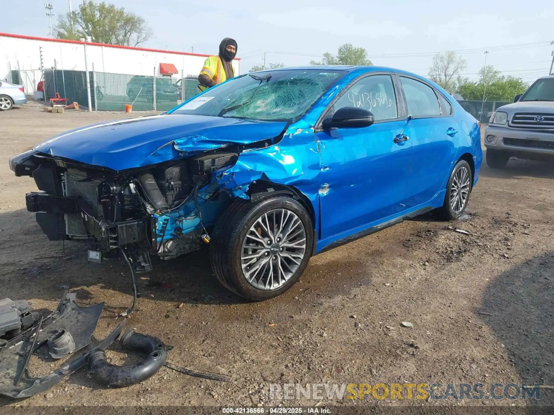 2 Photograph of a damaged car 3KPF54AD9RE703122 KIA FORTE 2024