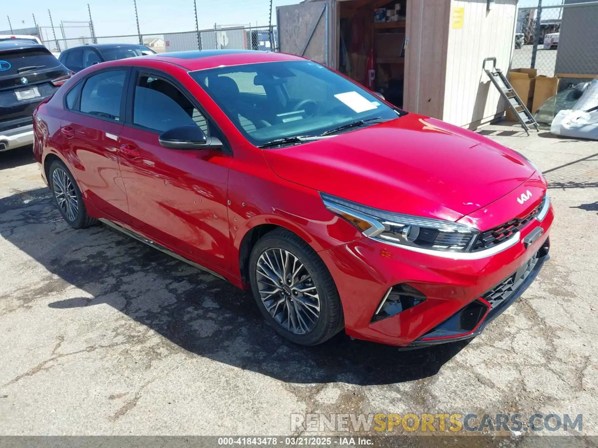 1 Photograph of a damaged car 3KPF54AD9RE762249 KIA FORTE 2024