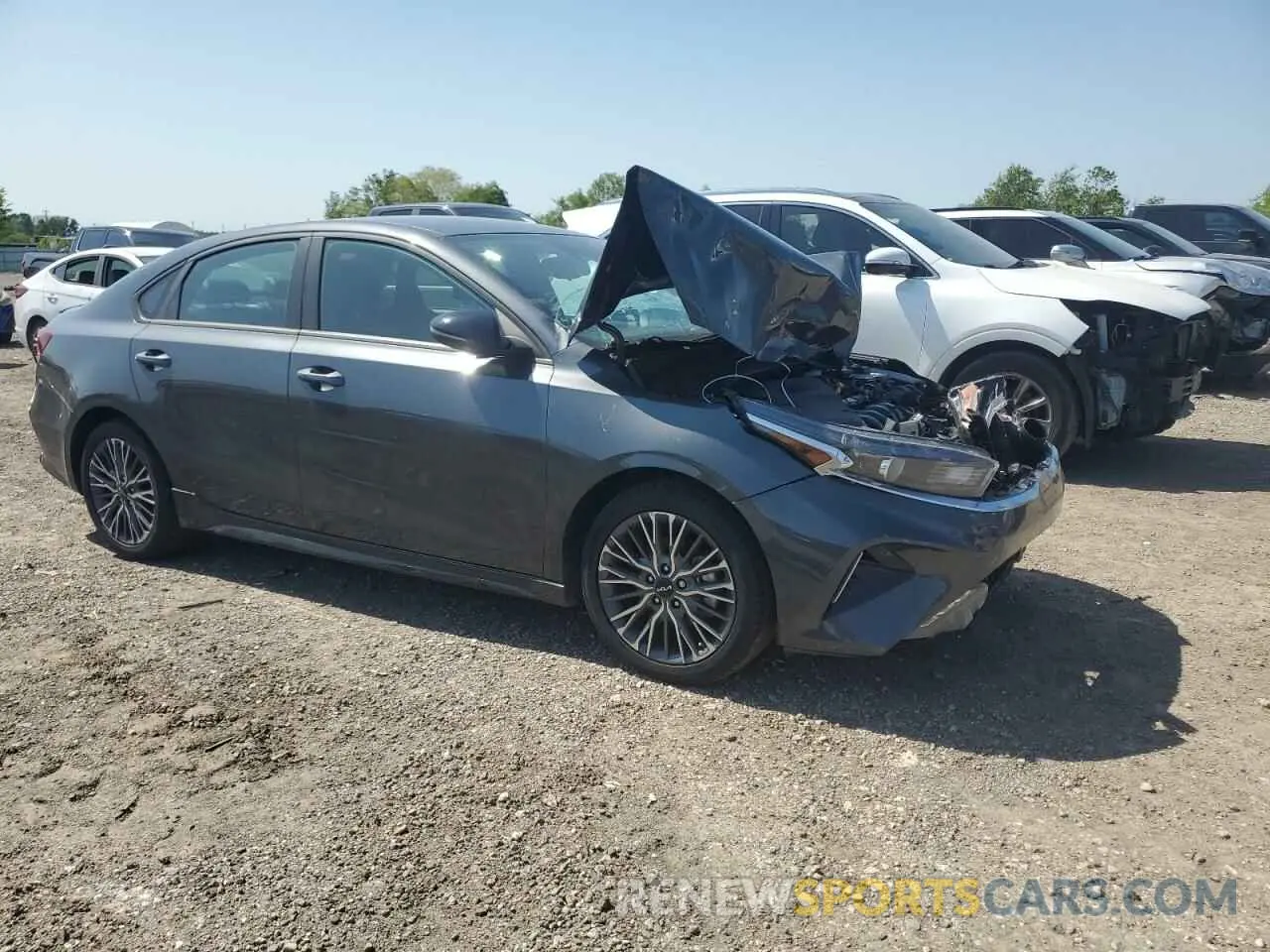 4 Photograph of a damaged car 3KPF54AD9RE786311 KIA FORTE 2024